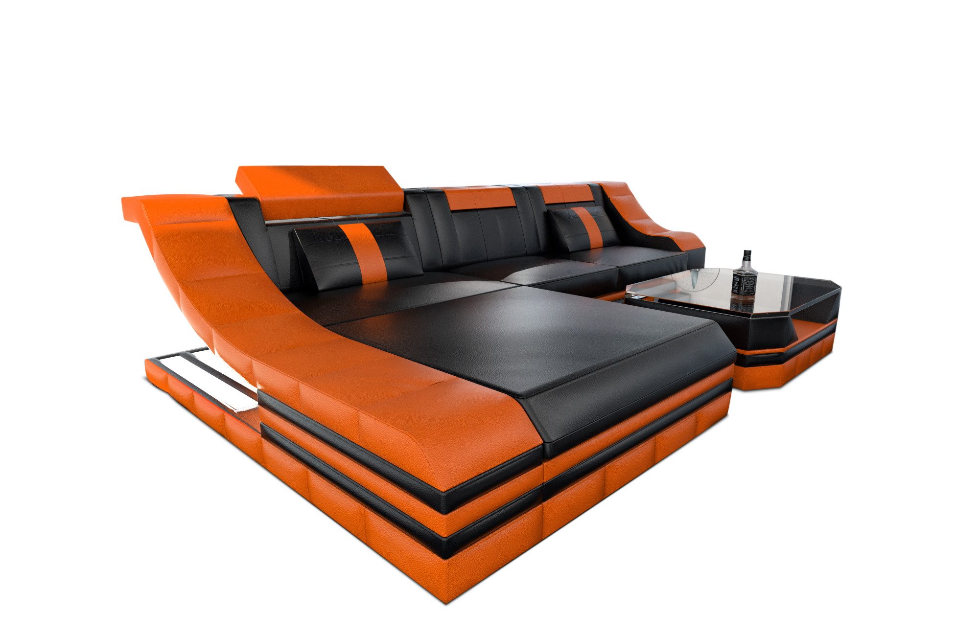Sofa Dreams Ecksofa Ledercouch Sofa Leder günstig online kaufen