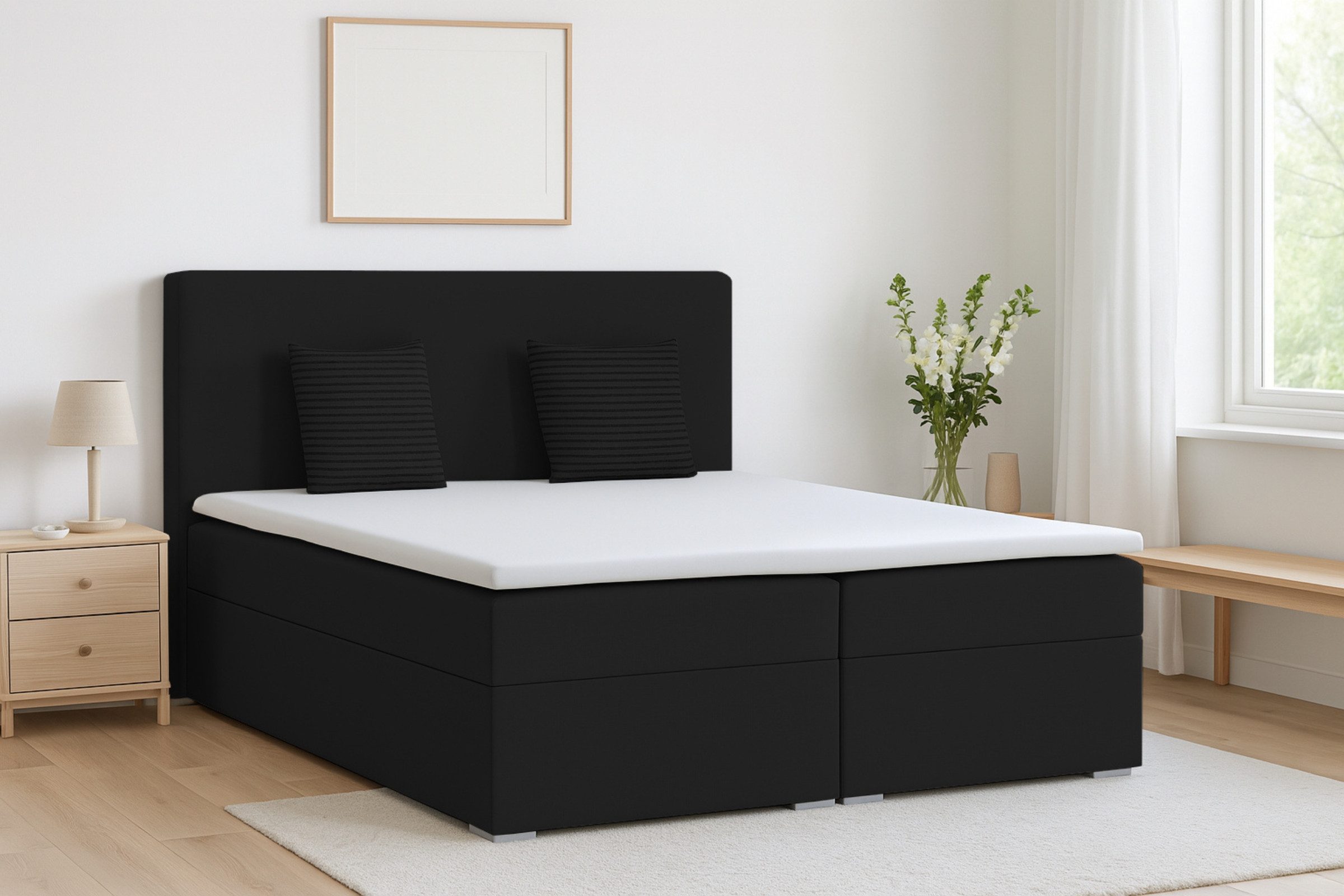 Deine Möbel 24 Boxspringbett BASIC Boxbet günstig online kaufen