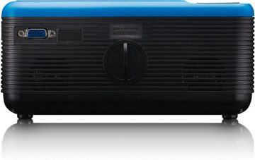 Lenco LPJ-500BU LCD-Beamer (2800 lm, 04.05.00, integrierter DVD-Player und Bluetooth)
