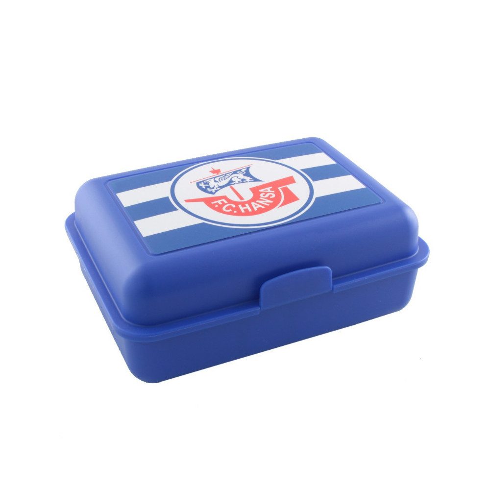 FC Hansa Rostock Lunchbox Hansa Rostock Brotdose mit Trenner, PP Plastik