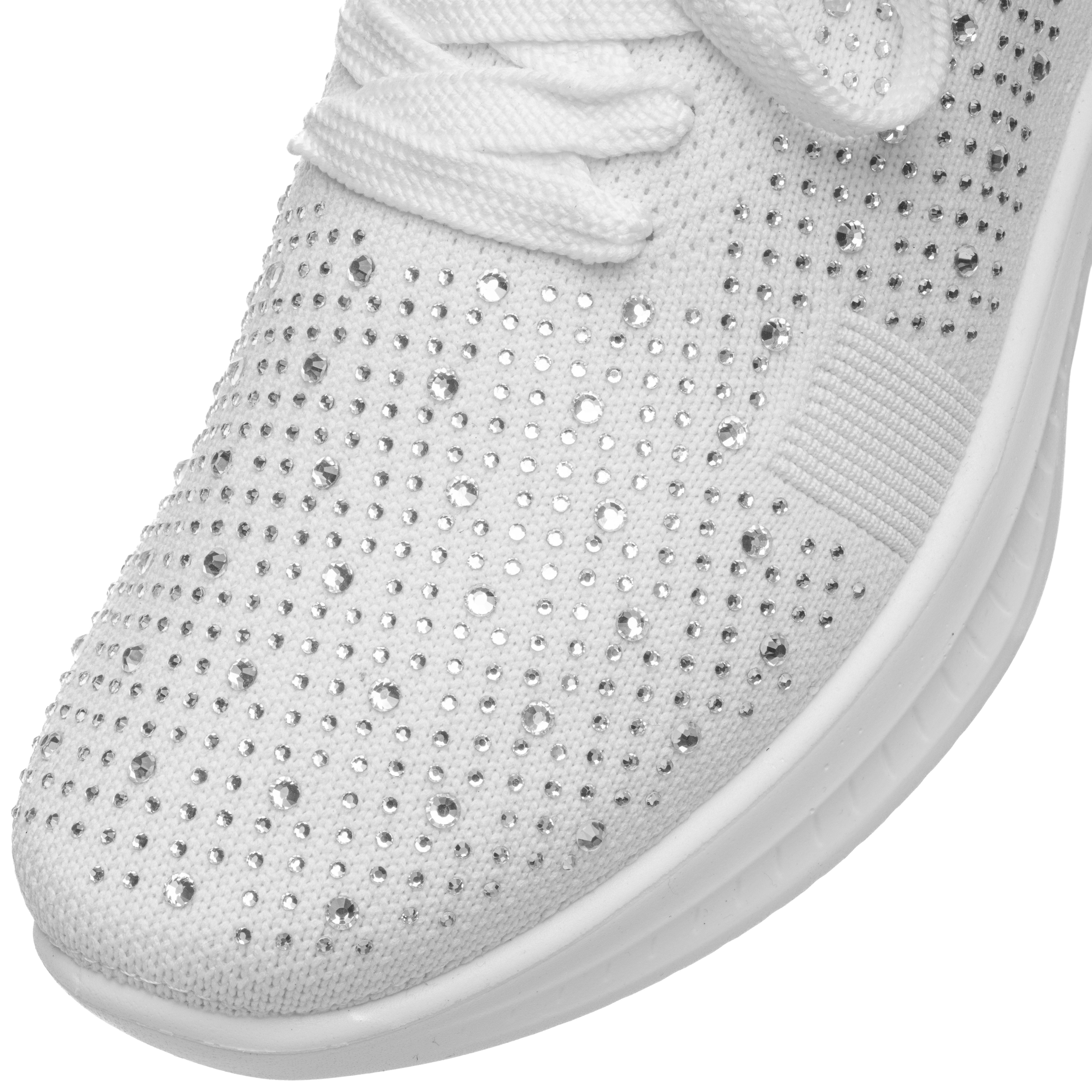 Ara SEATTLE Slip-On Sneaker Keilabsatz, Slipper, Freizeitschuh mit Strasssteinen, H-Weite