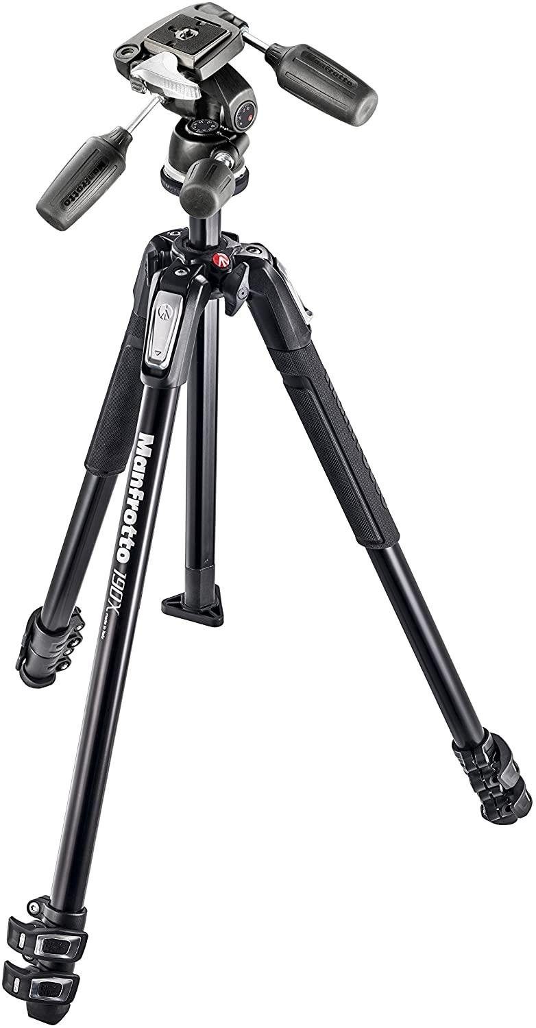 Stativ 804RC2 Stativhalterung 190X Alu MKII Manfrotto Kopf inkl.