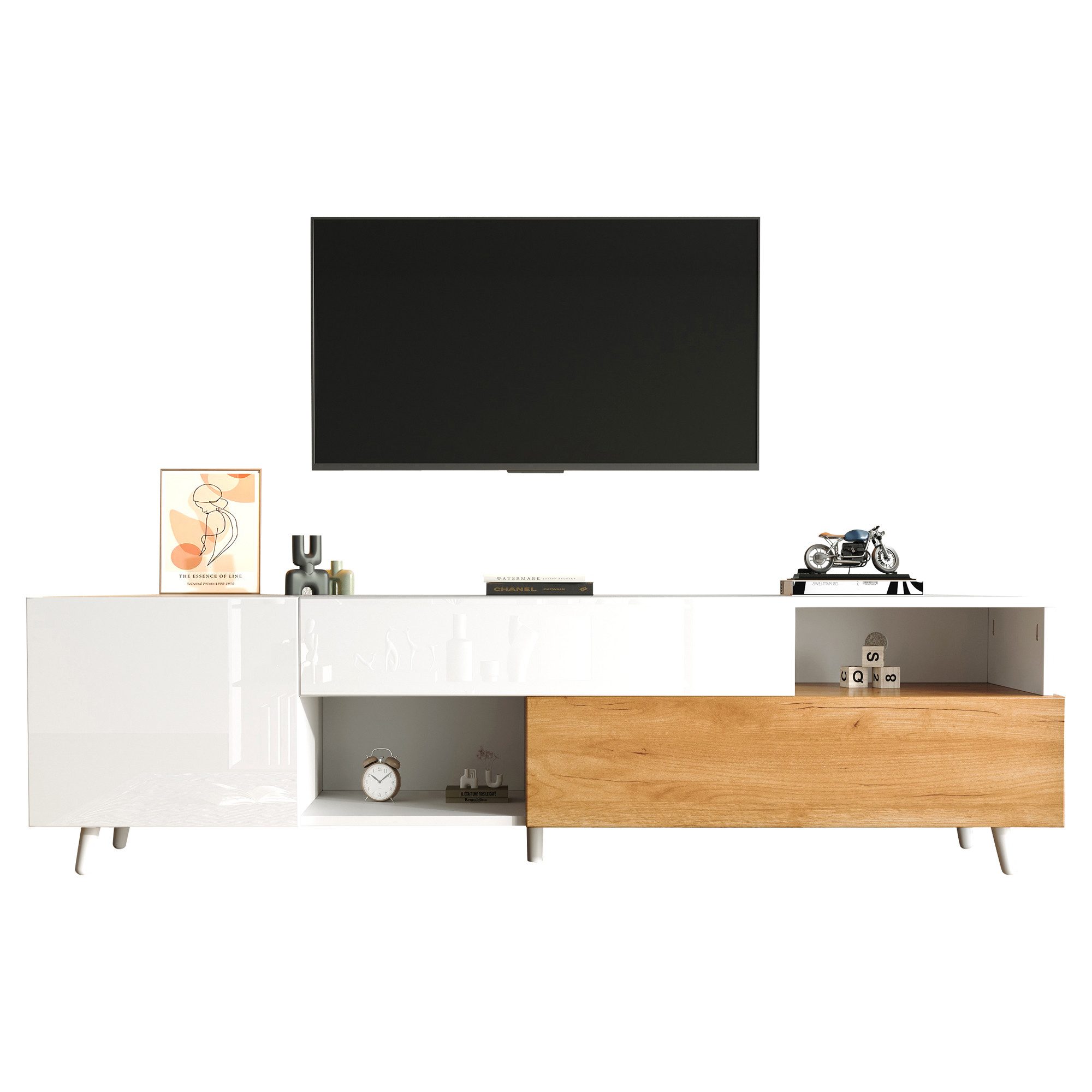 Lowboard Hochglanz-TV-Board