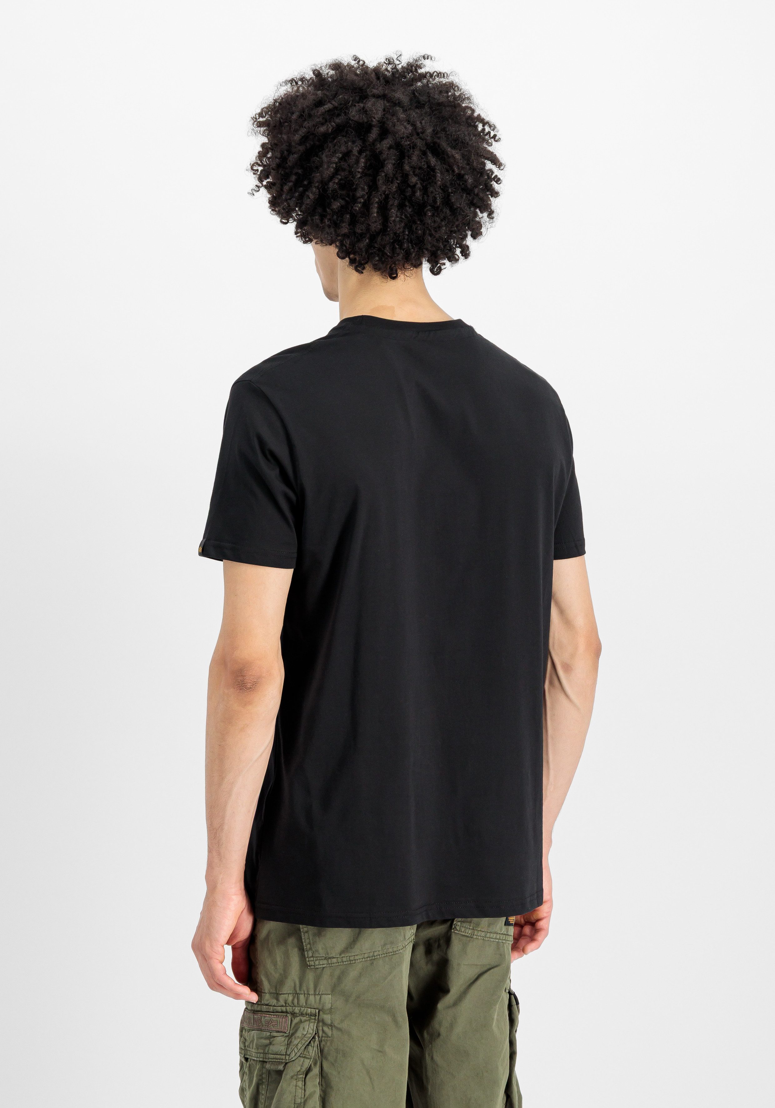 Alpha Industries Kurzarmshirt Alpha Label T – Bild 4 von 5