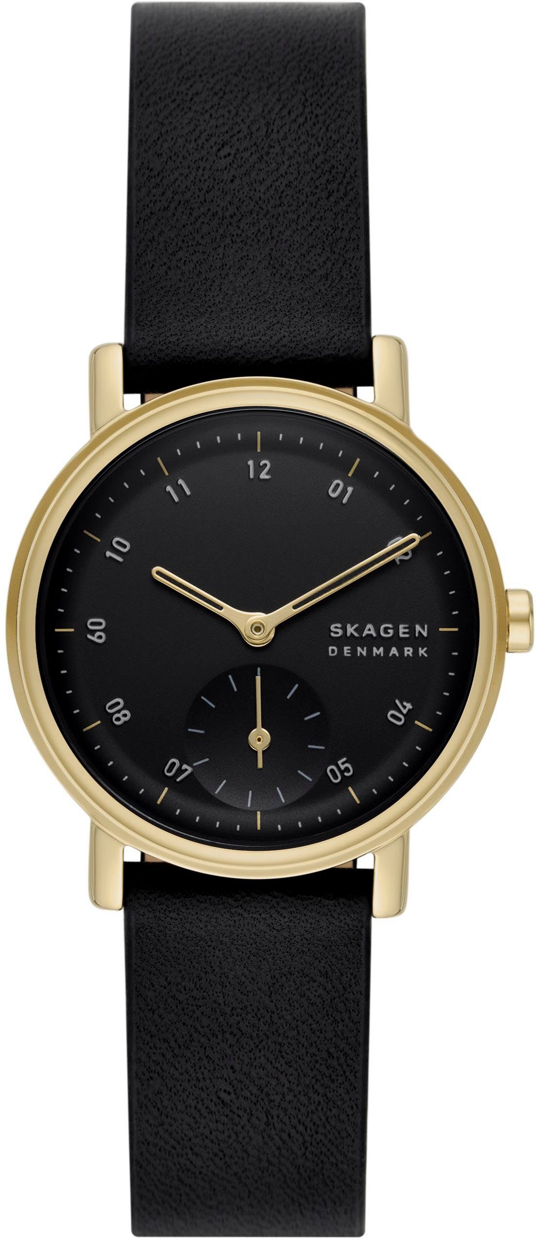 Skagen Quarzuhr KUPPEL LILLE, SKW3114, Gehäuse aus Edelstahl, Ø ca. 32 mm