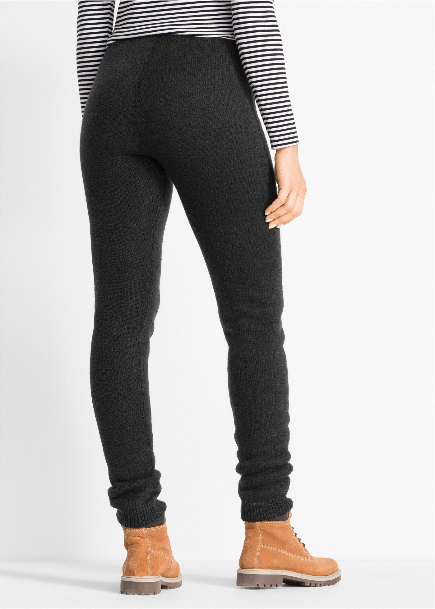 bonprix Thermoleggings aus Kunstfaser, mit angerautem Innenmaterial, Skinny Fit