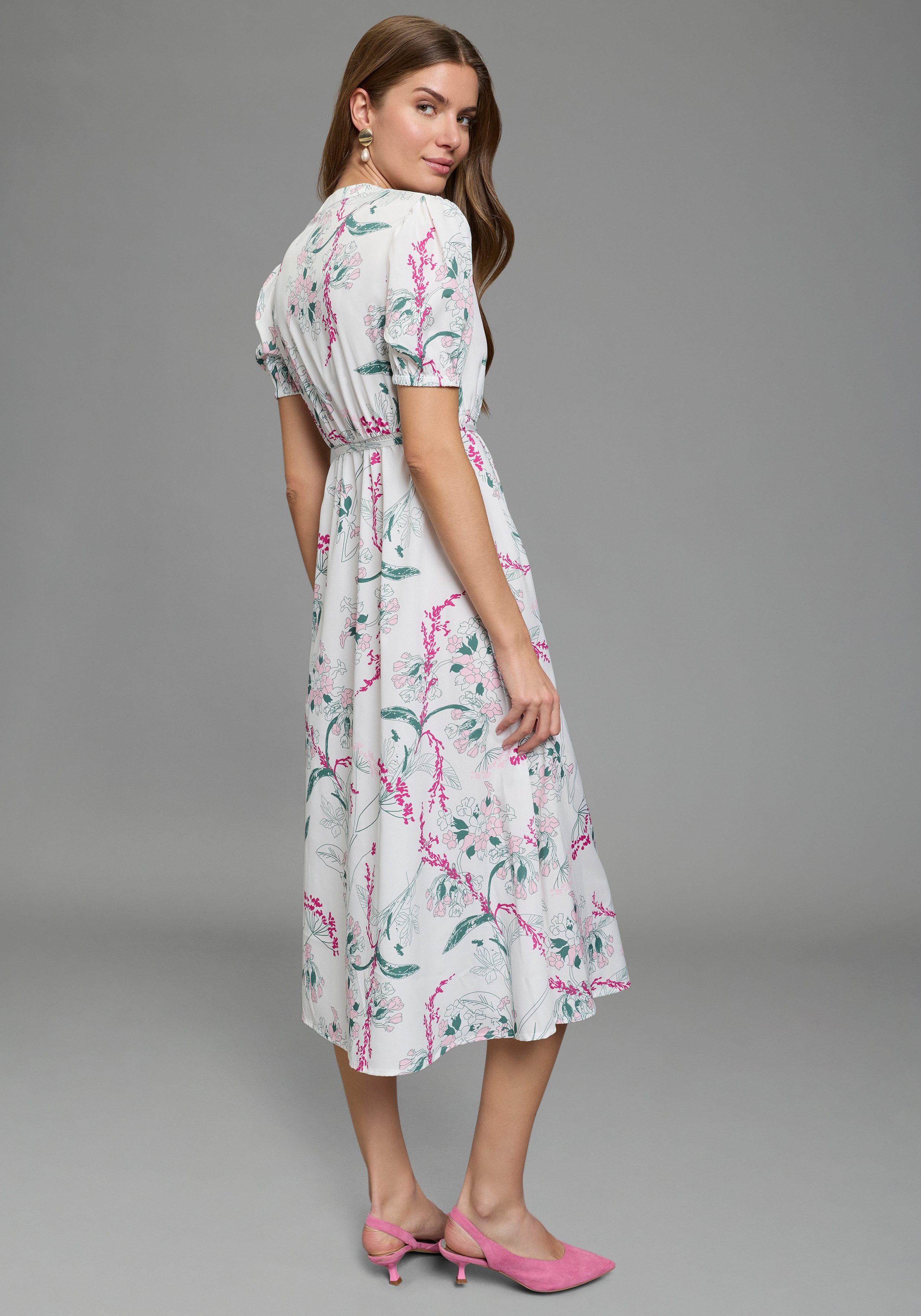 Laura Scott Blusenkleid femininer Stil, für vielseitige Anlässe, aus Polyes günstig online kaufen