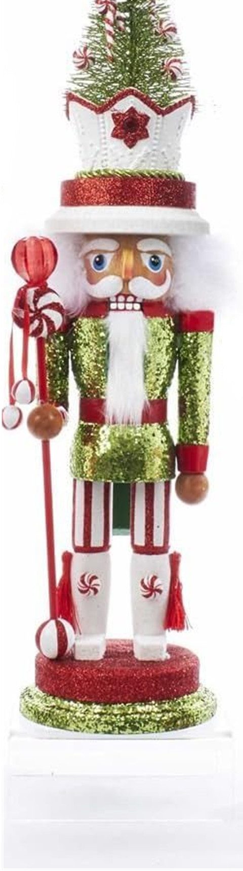 Kurt S. Adler Nussknacker HA0412 - mit Baumhut, 45,72 cm (18), (1-tlg)