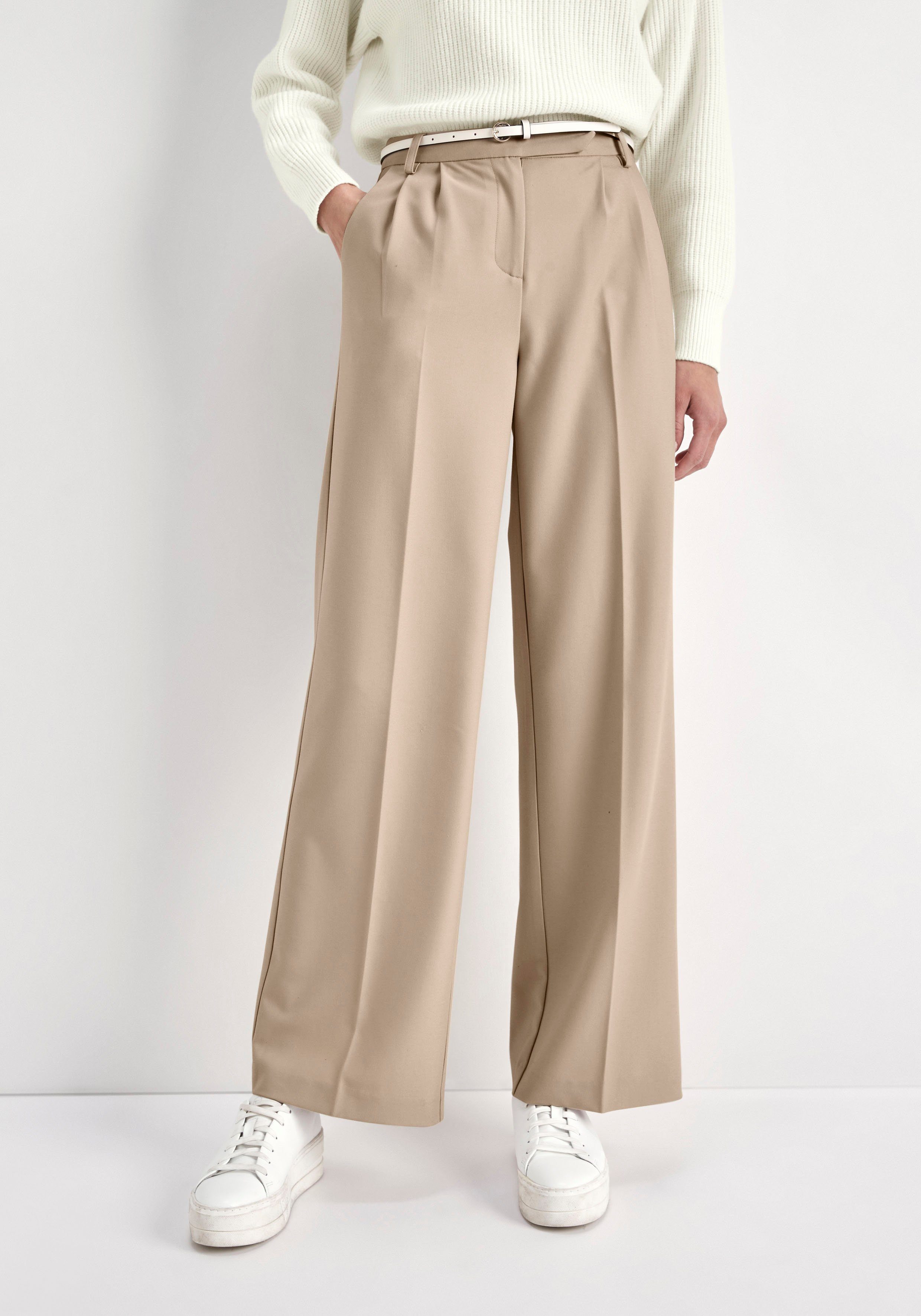 Damen Beige OTTO kaufen Anzughosen online |