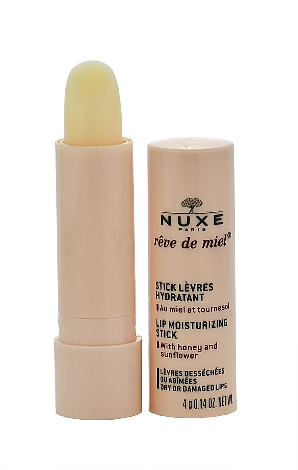 Reve Nuxe Lip Lip Moisturizing Lippenpflegemittel Nuxe Miel De Stick, Reve Moisturizing Stick 4g de Miel