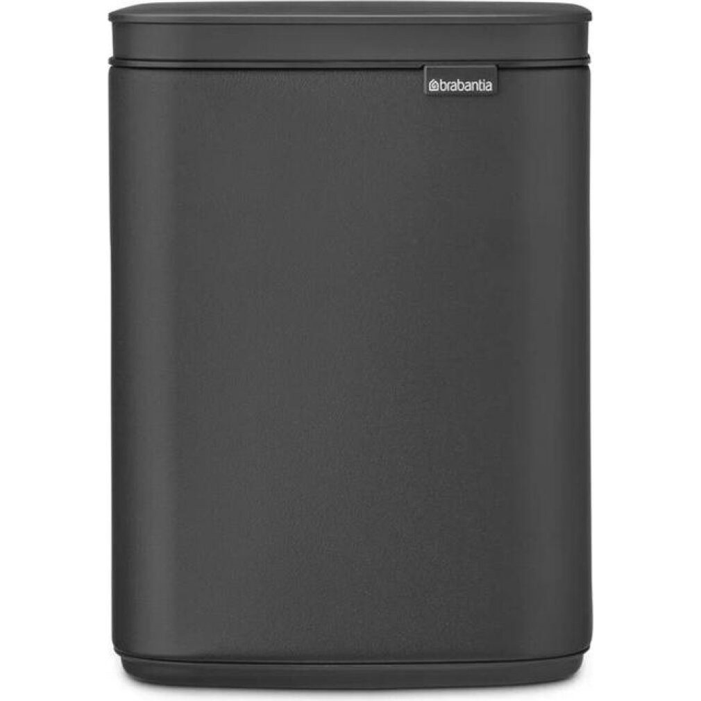 Brabantia Mülleimer BO Mülleimer 4 Liter Mineral Infinite Grey