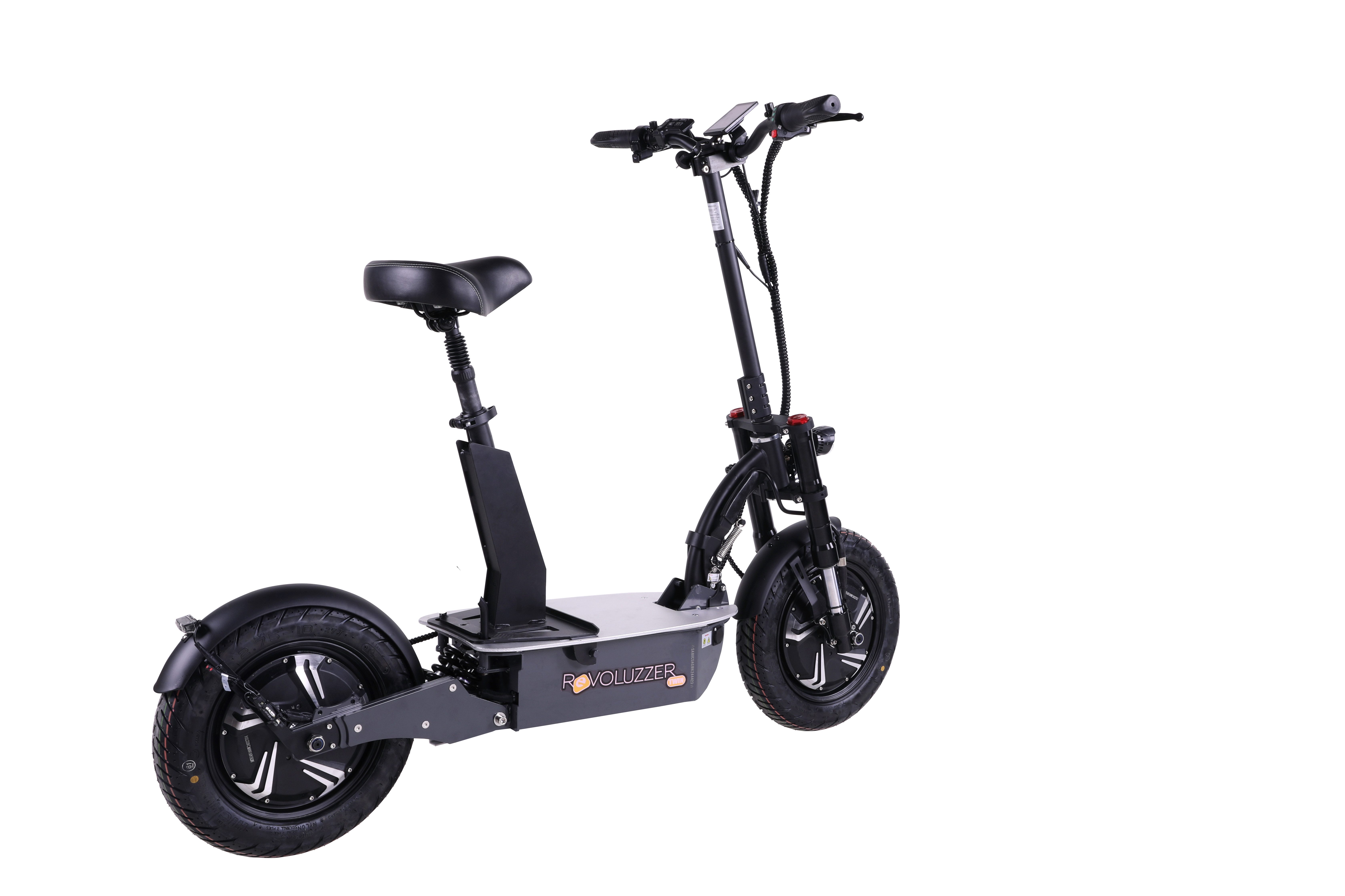 ENEWAY E-Scooter Der Revoluzzer 4.0 - 45 km/h 48V 20Ah Lithium Akku Pro Twin, 45,00 km/h, (Set, Revoluzzer 4.0 pro-twin 3200W 45km/h 20AH Lithium), vorne/hinten je ein 1600W Motor verbaut. vorne separat zuschaltbar