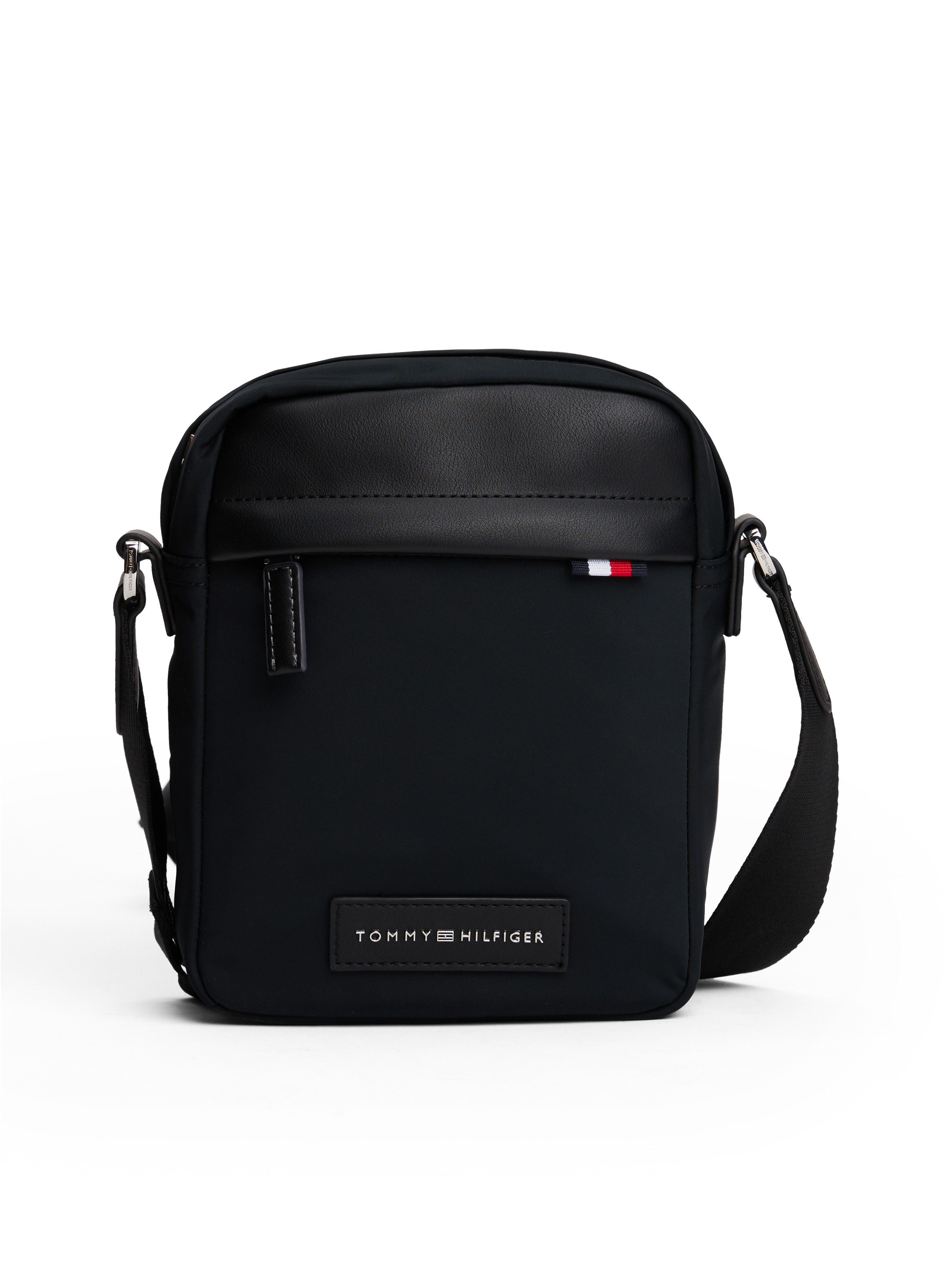 Tommy Hilfiger Mini Bag TH NYLON MINI REPORTER, Men Umhängetasche, Schultertasche