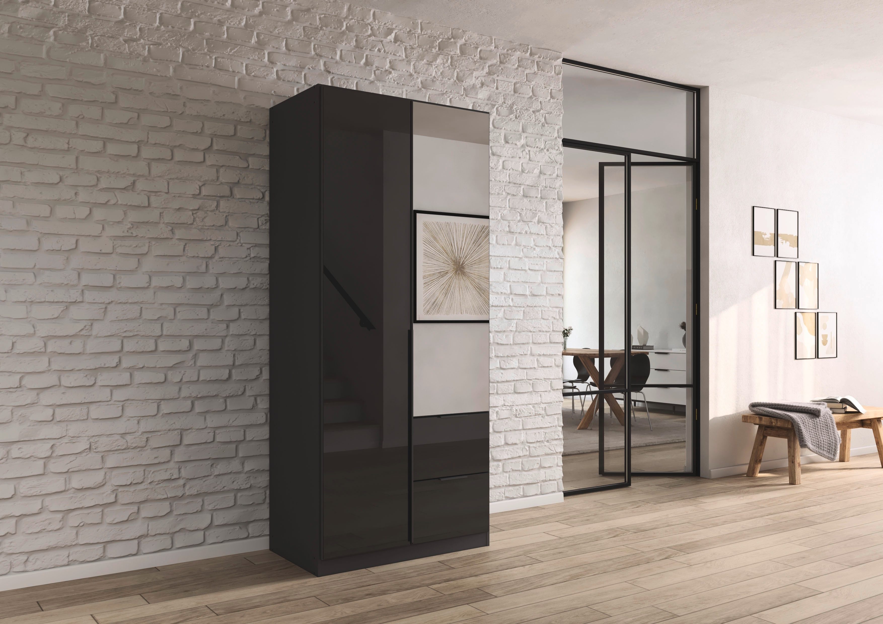 rauch Drehtürenschrank Kleiderschrank Kleiderschränke Schrank Garderobe günstig online kaufen