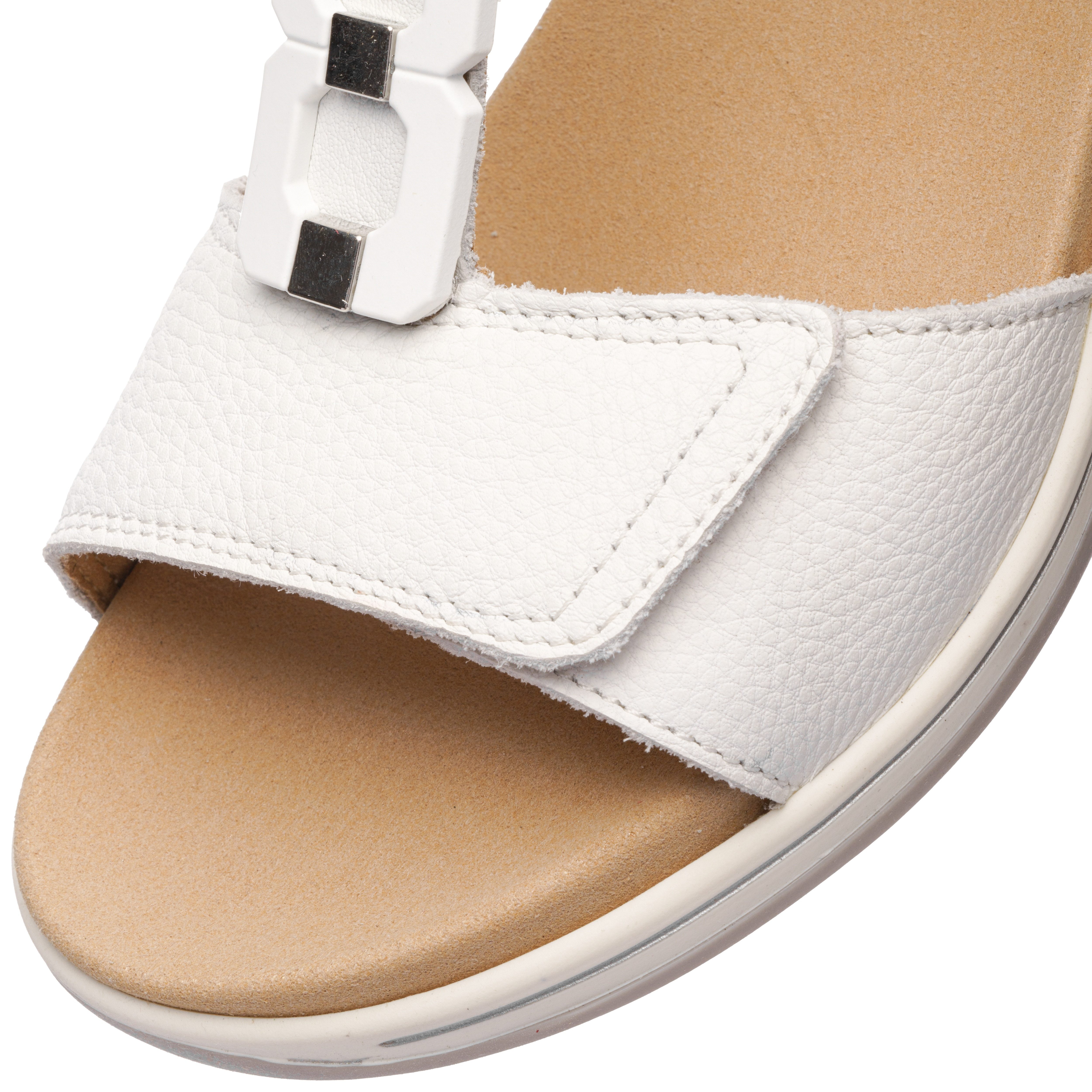 Ara OSAKA-S Keilsandalette Keilabsatz, Riemchensandale mit High Soft-Funktion, H-Weite