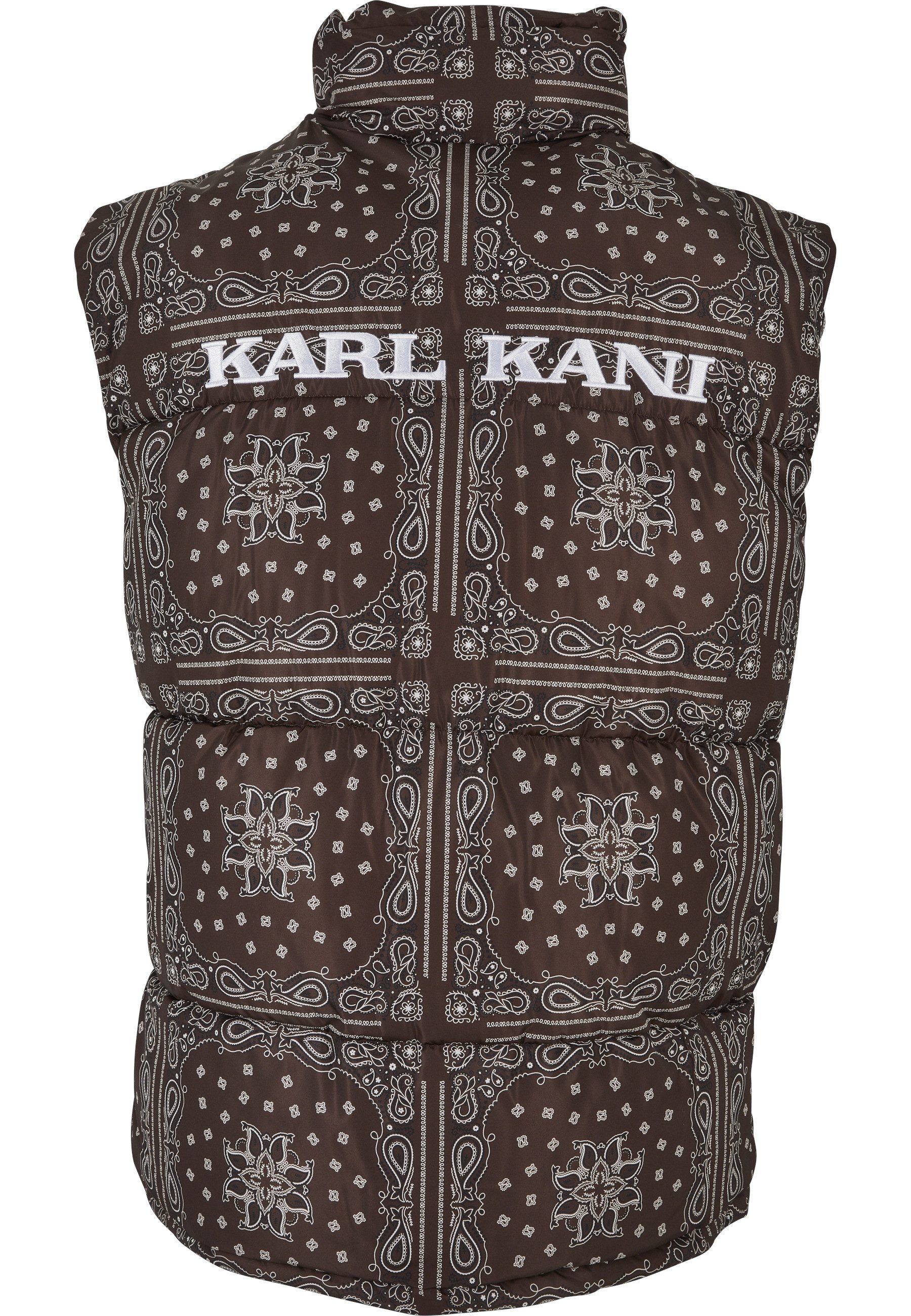 Karl Kani Jerseyweste Karl Kani Herren KM224-061-1KK OG Paisely Puffer Vest (1-tlg)