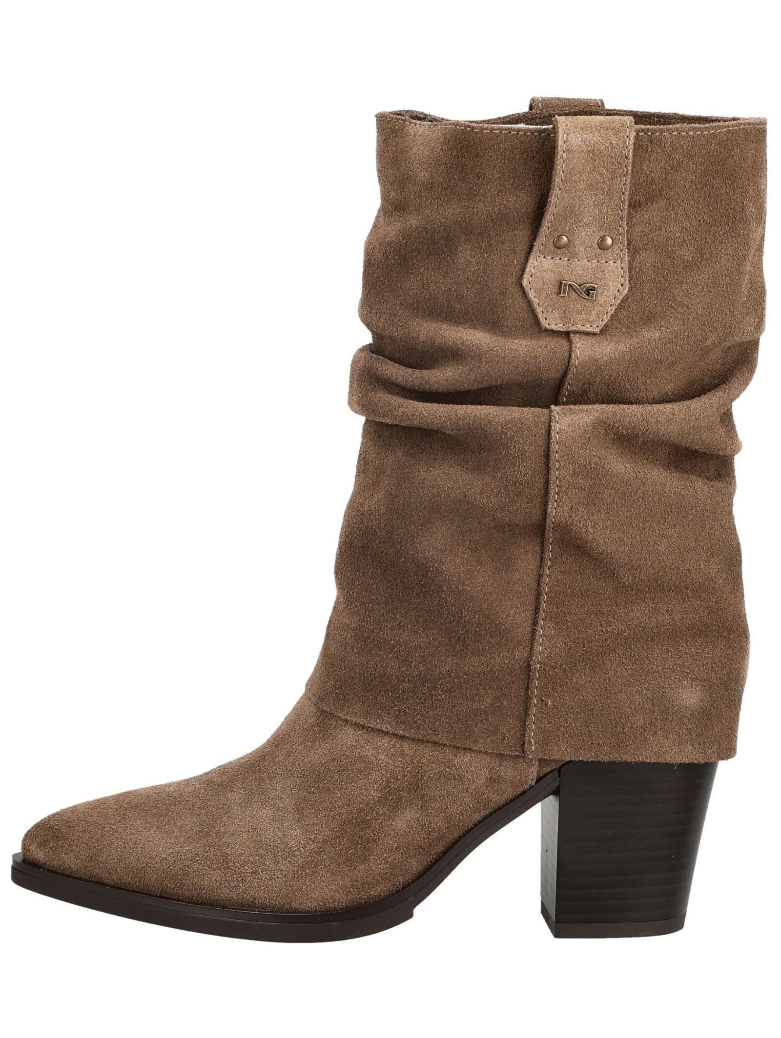 Nero Giardini Nero Giardini Stiefelette Veloursleder High-Heel-Stiefelette