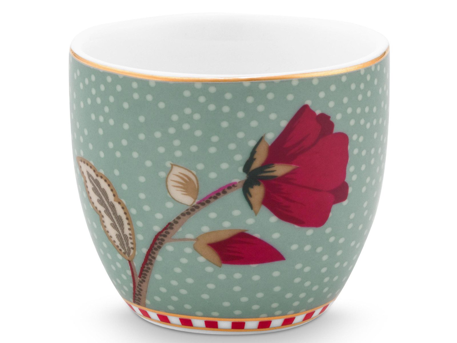 PiP Studio Eierbecher Blooming Tales Fantasy Blue Eierbecher 4cm