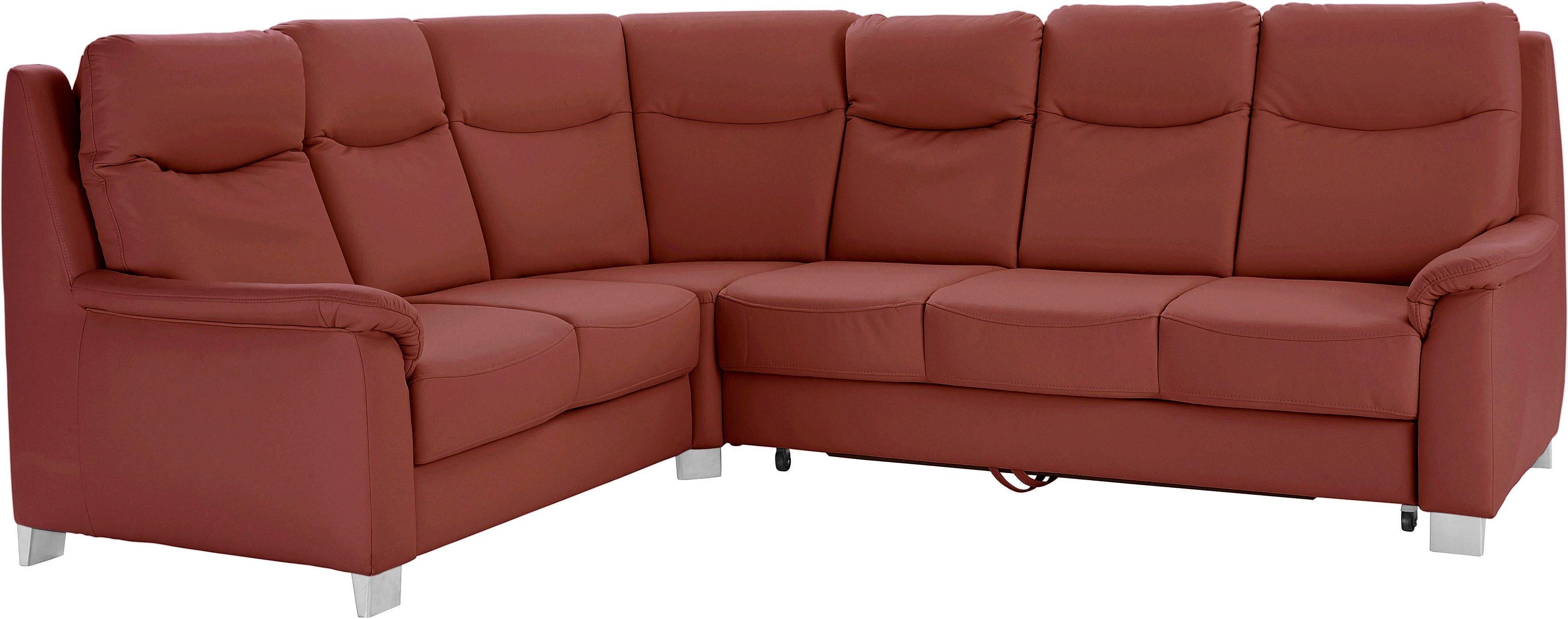 sit&more Ecksofa Boccaccio L-Form, mit Federkern günstig online kaufen