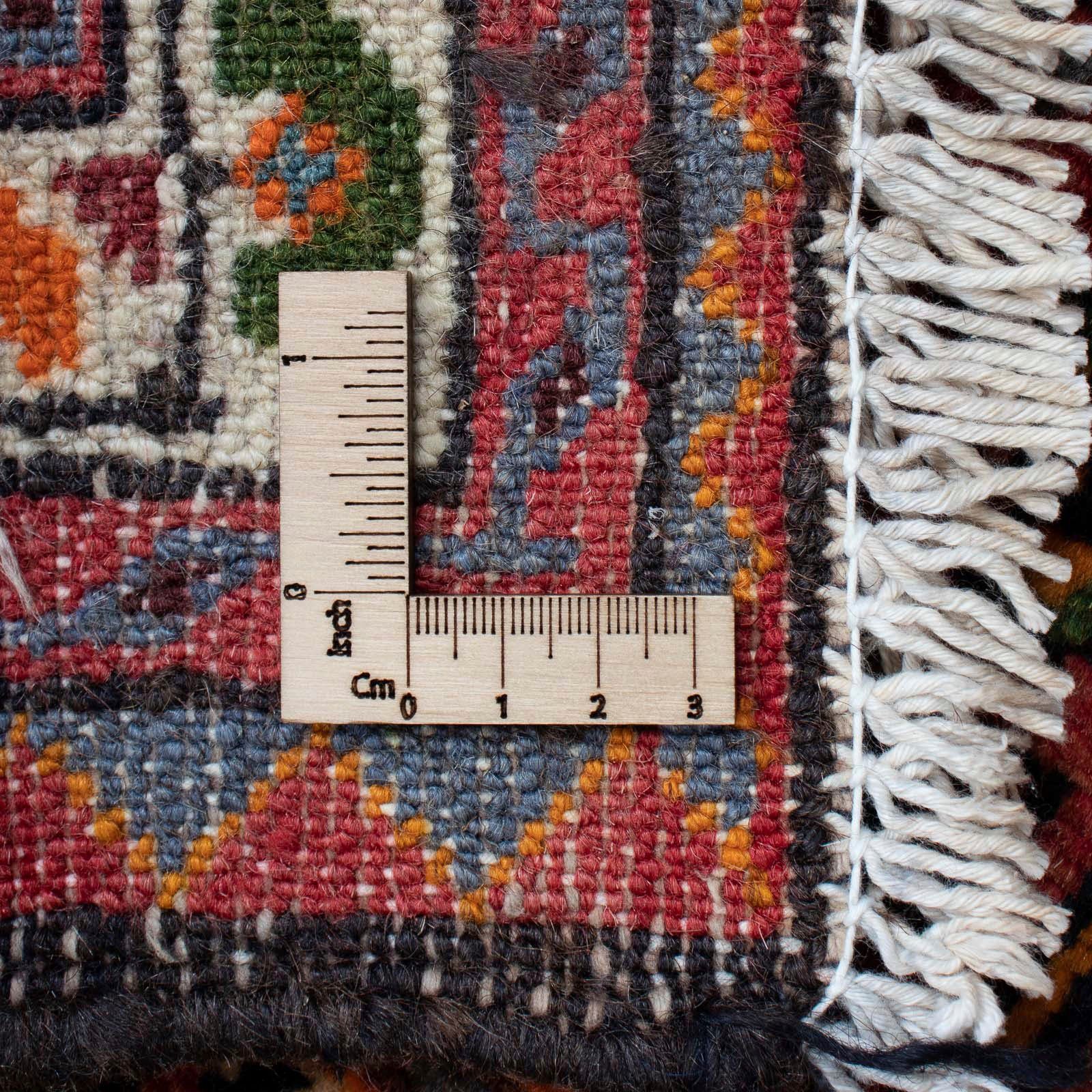 Wollteppich Hamadan Medaillon Handgeknüpft x rechteckig, 10 morgenland, cm, Höhe: mm, 82 133