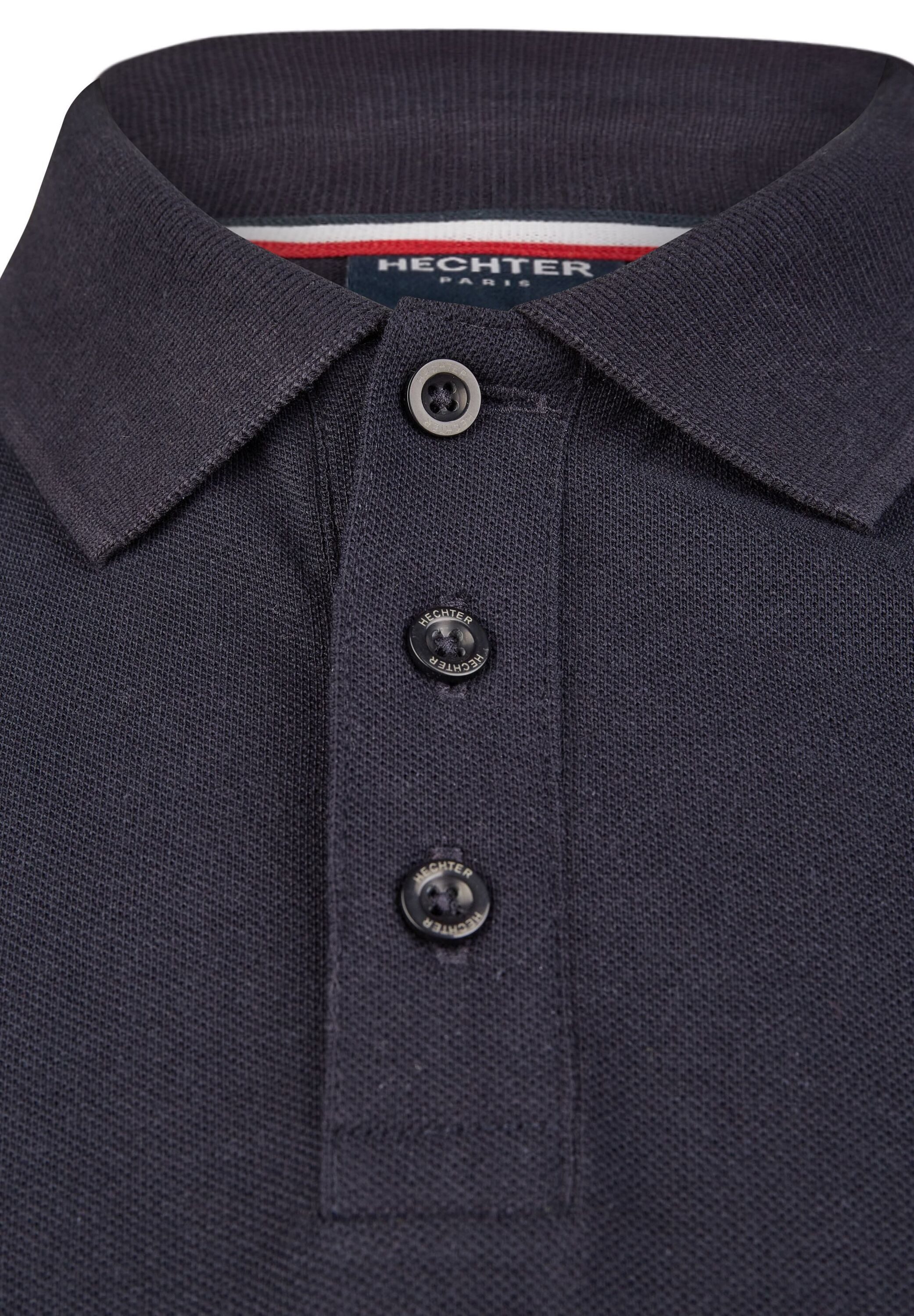 HECHTER PARIS Poloshirt (1-tlg) aus reiner Bio-Baumwolle