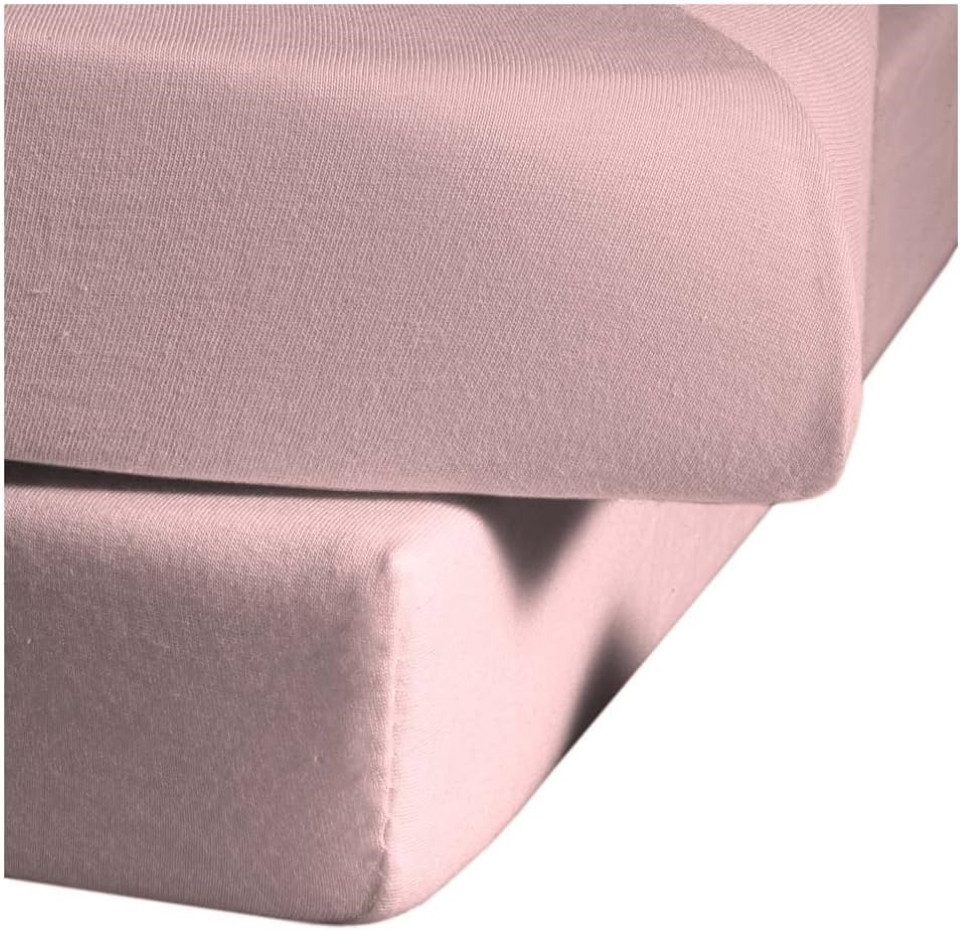 fleuresse Spannbettlaken Comfort Jerseyspannlaken, 96% Baumwolle, günstig online kaufen