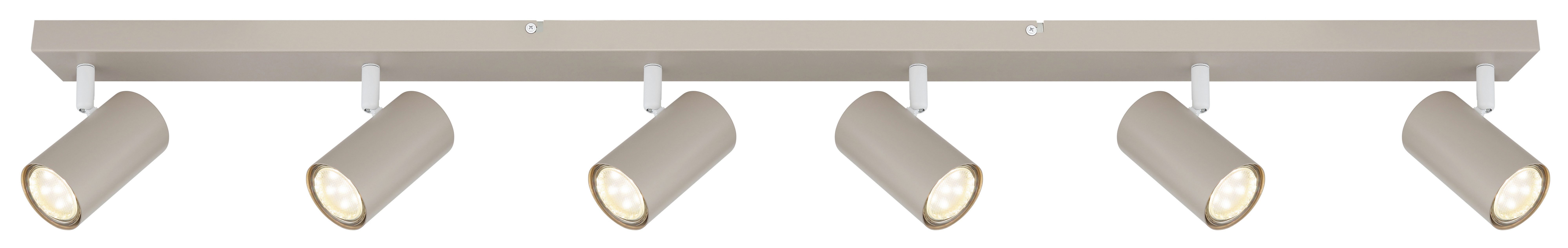 GLOBO LIGHTING Deckenspot ROBBY, ohne Leuchtmittel, Strahler Sandfarben, dreh-/schwenkbar, GU10 35W