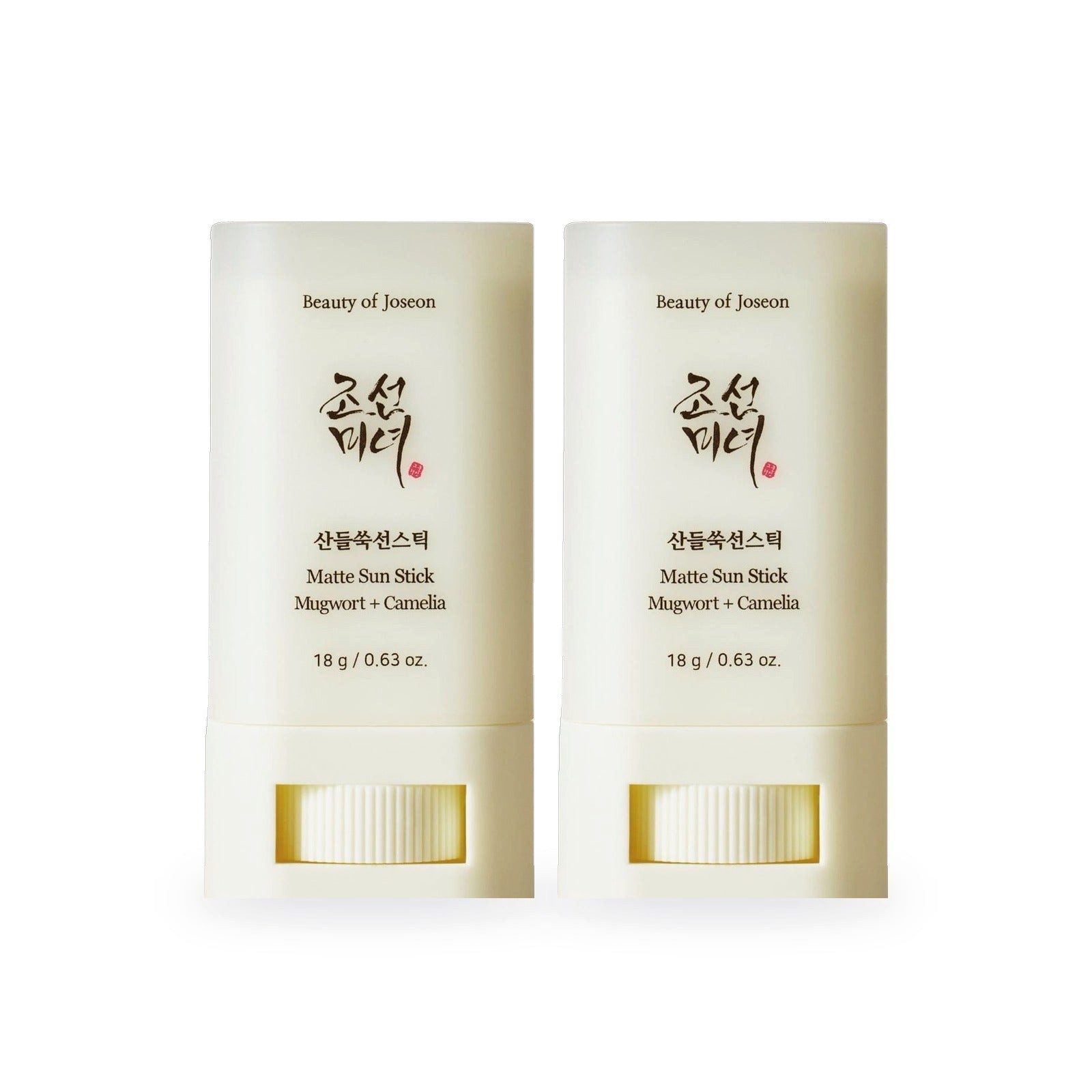 Beauty of Joseon Sonnenschutzstift Matte Sun Stick LSF 50+ Doppelpack 2 x 18 g, 2-tlg.