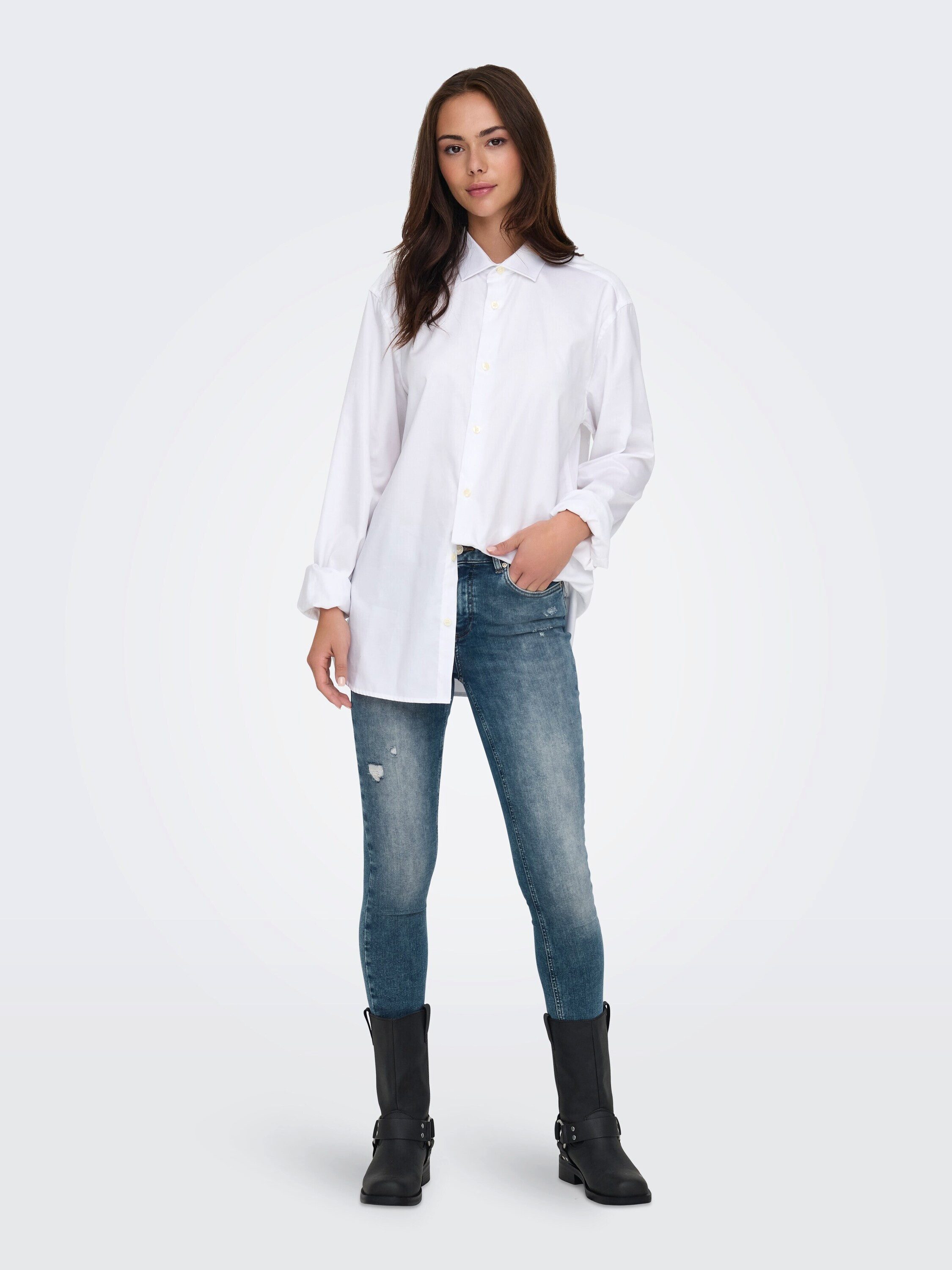 ONLY 7/8-Jeans ONLBlush (1-tlg) Plain/ohne Details günstig online kaufen