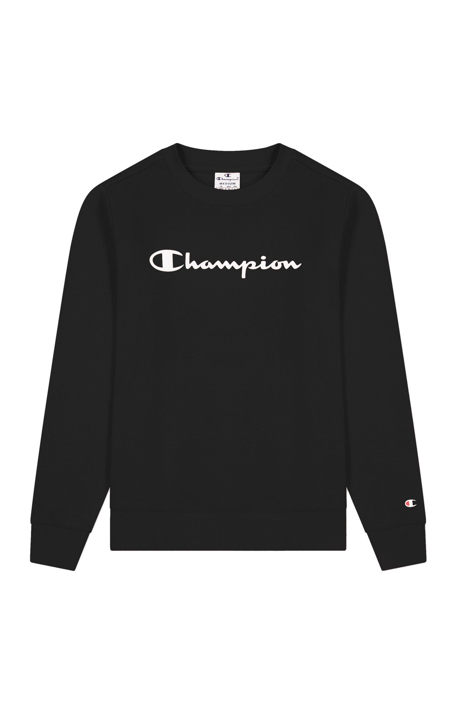 Champion Sweatshirt Champion Damen Sweatshirt Crewneck 115391 nbk (schwarz)
