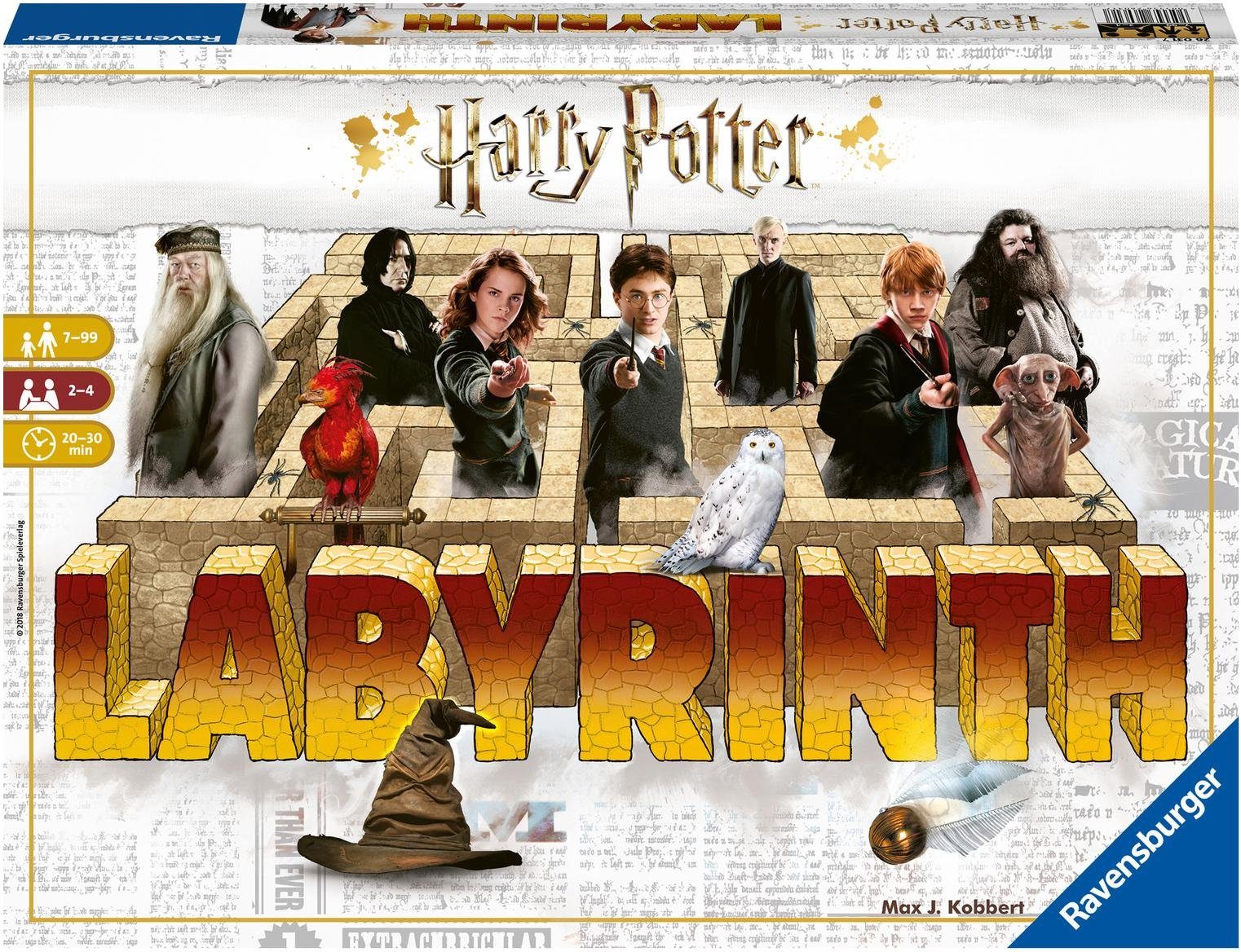 Ravensburger Spiel Harry Potter Labyrinth, Made in Europe