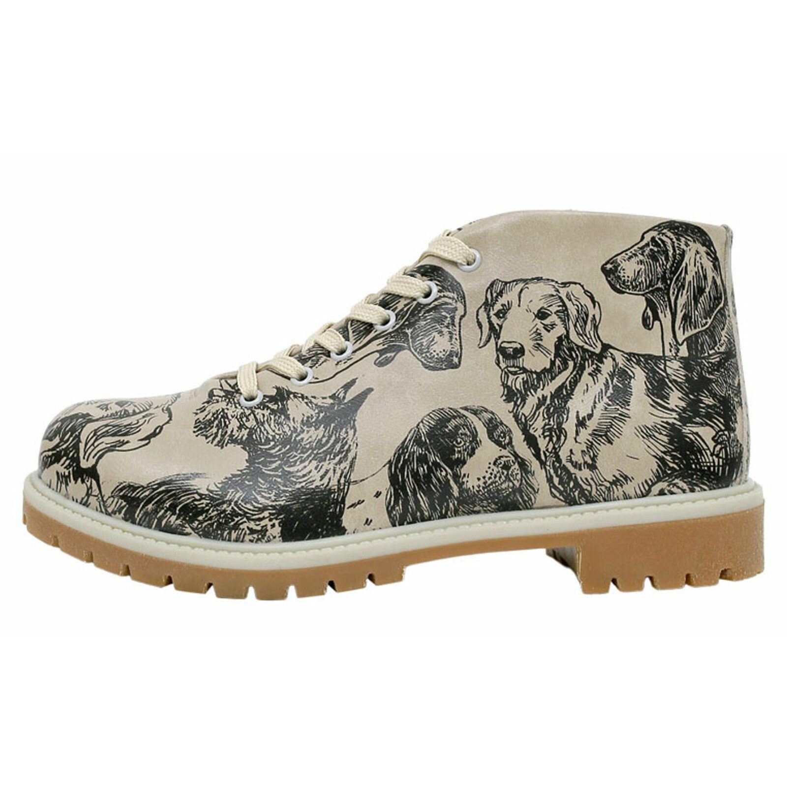 DOGO Shortcut Boots The Life Of Dogs Damen Stiefeletten Stiefel Handgeferti günstig online kaufen