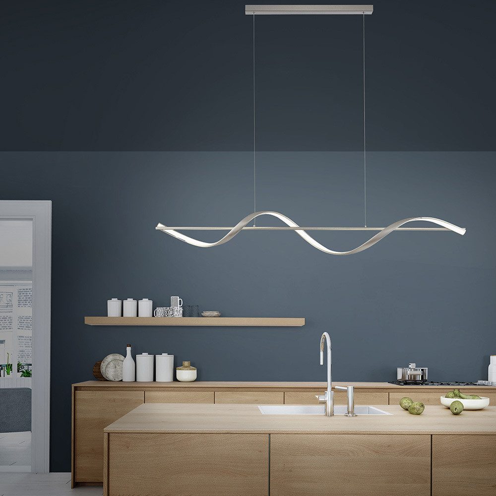 Paul Neuhaus Smarte LED-Leuchte LED Pendelleuchte Q-SWING Smart Home, Smart Home, RGB, Dimmfunktion, Memoryfunktion, CCT, mit Leuchtmittel, warmweiß, tageslichtweiß, Works with Alexa, APP, Fernbedienung