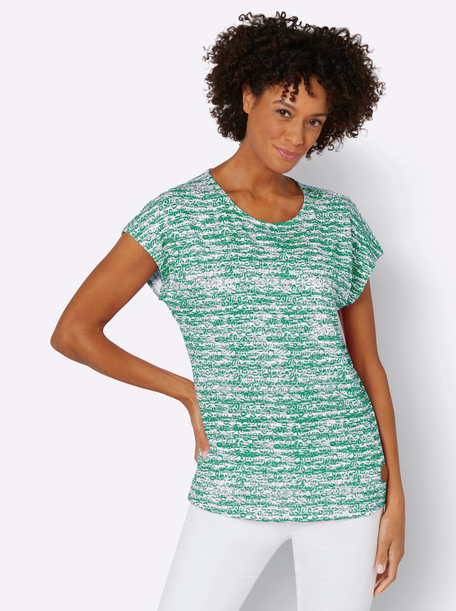 Casual Looks Kurzarmshirt "Shirt", (1 tlg.) günstig online kaufen