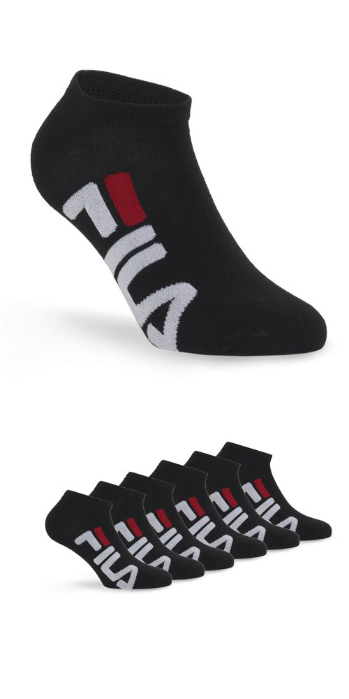 Fila Socken UNISEX INVISIBLE SOCKS (6-Paar) großer Markenschriftzug seitlic günstig online kaufen