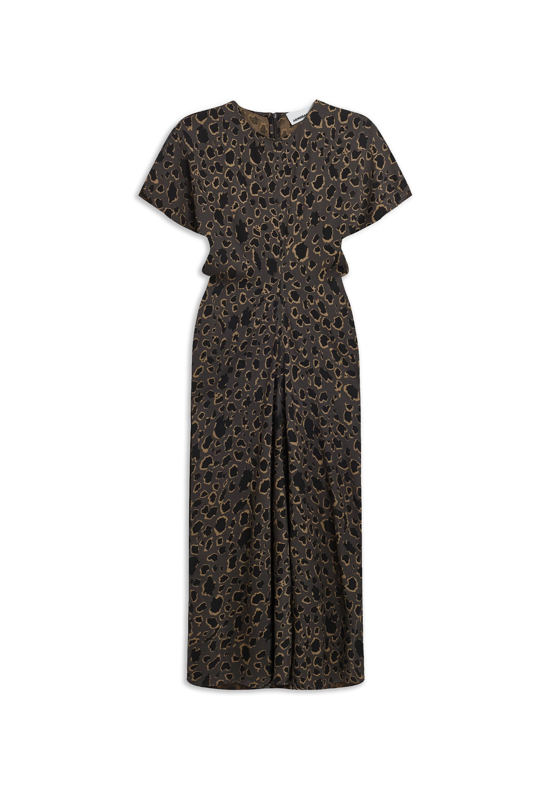 Armedangels jersey dress LEO BAT WING (regular fit) woven dress made of LENZING™ ECOVERO™ viscose mix