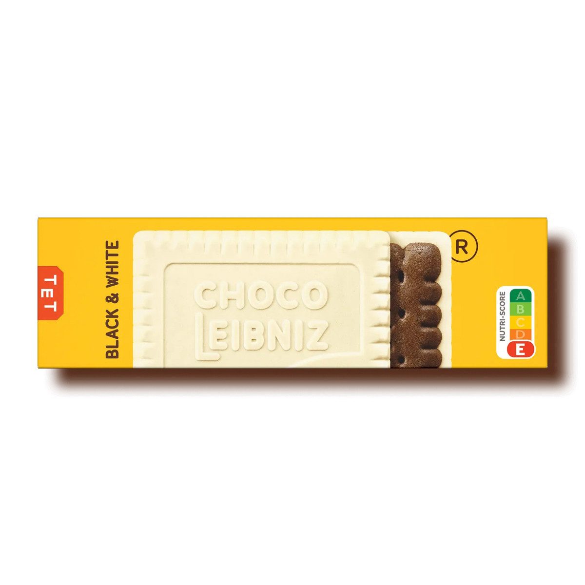 LEIBNIZ Kekse, Leibniz Choco Black and White Kakao Keks mit weißer Schokolade 125g