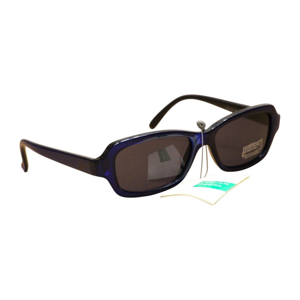 United Colors of Benetton Sonnenbrille Vereinigte Farben von Sonnenbrillen Blau Wayfarer Unisex
