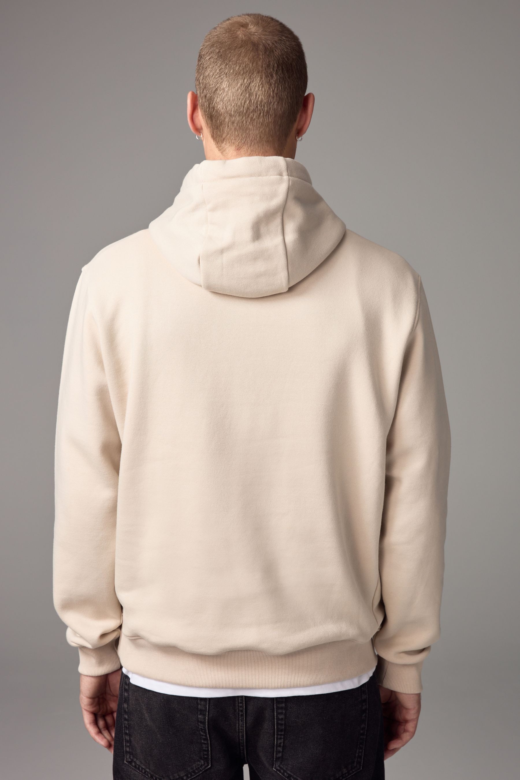 Next Kapuzensweatshirt Premium-Hoodie aus Jersey mit günstig online kaufen