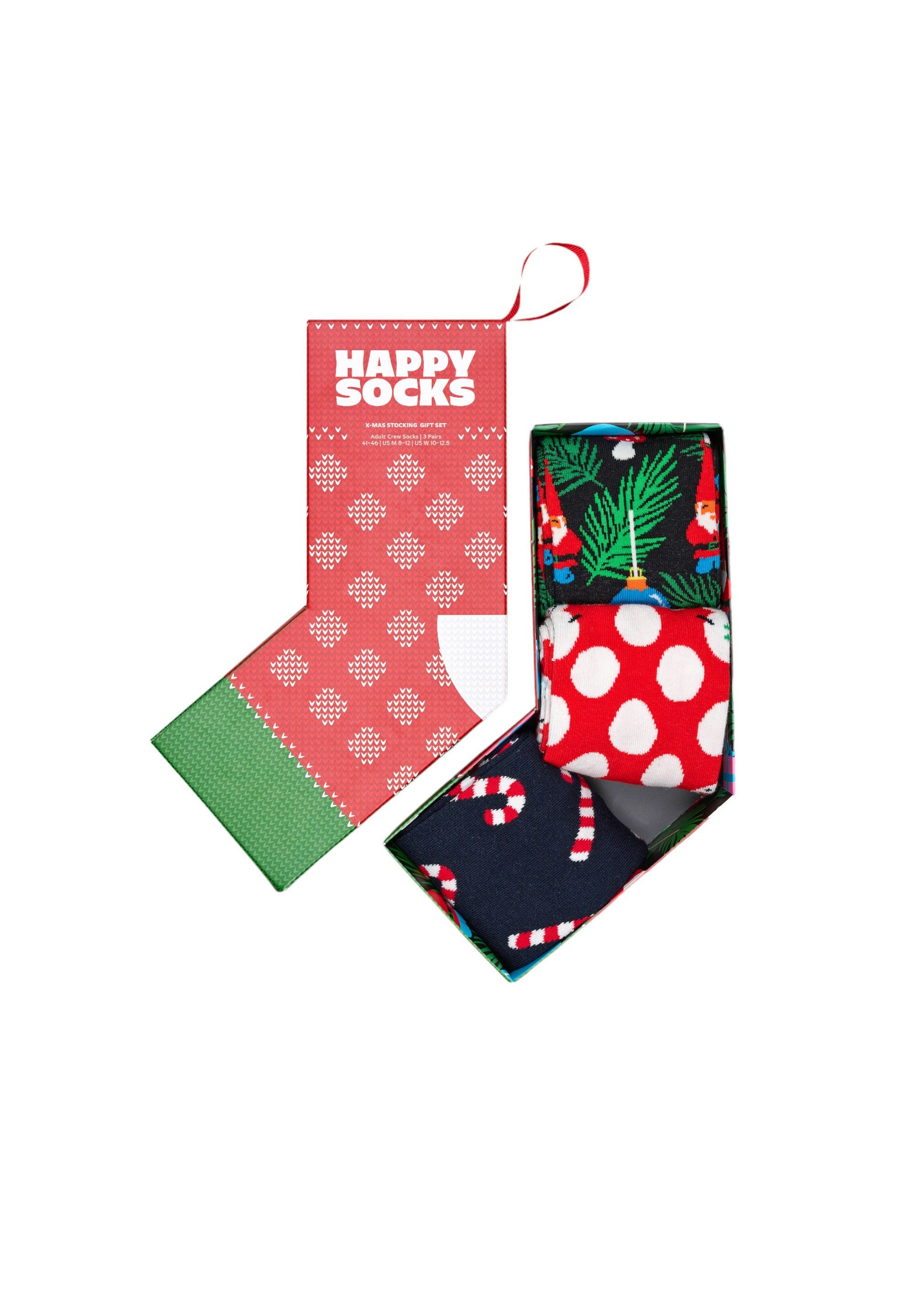 Happy Socks Basicsocken X-Mas Stocking Socken mit festlichen Designs