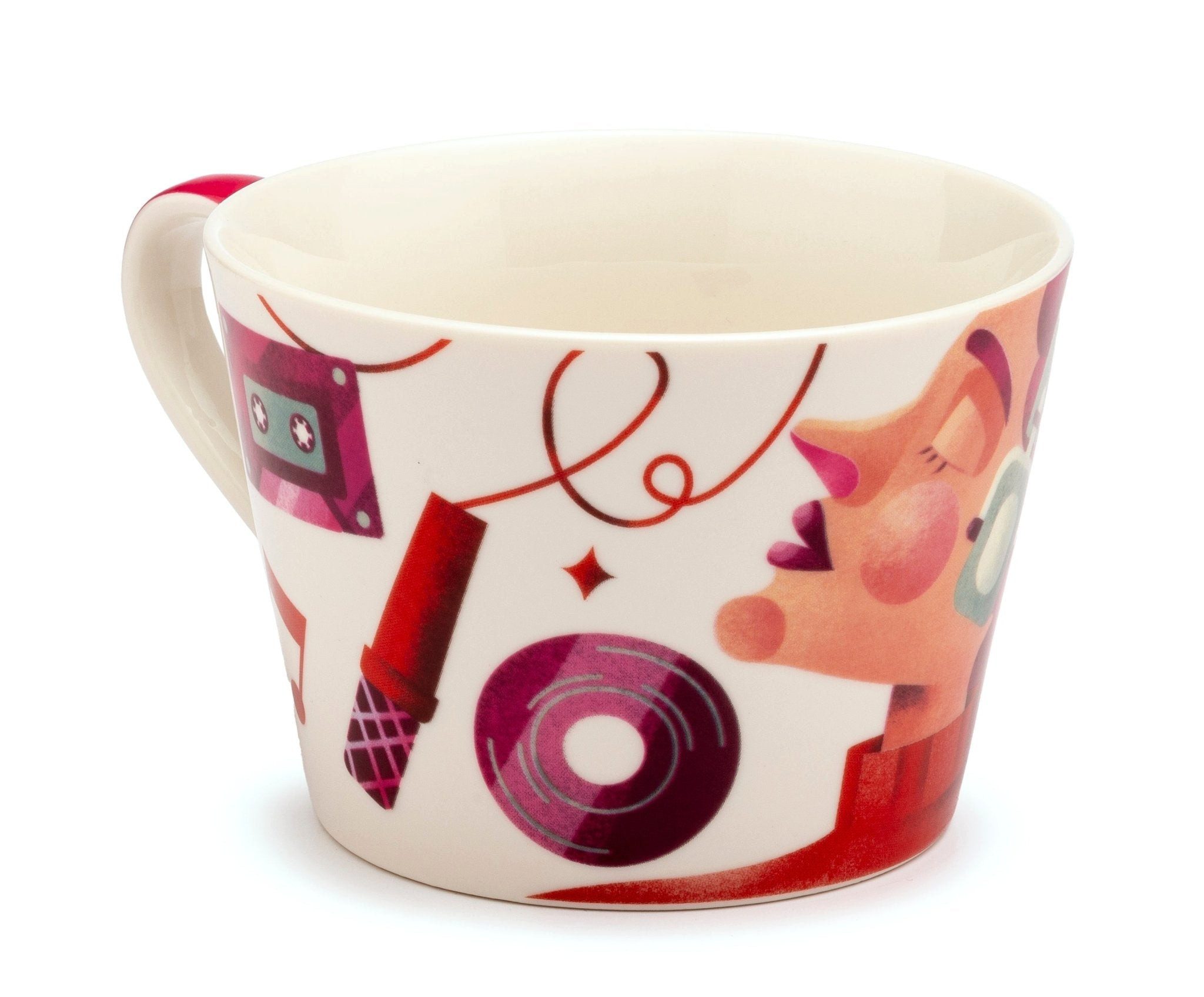 Palais Royal Tasse Palais Royal - Tasse Leidenschaft Dekor Musik - Keramik, 460ml