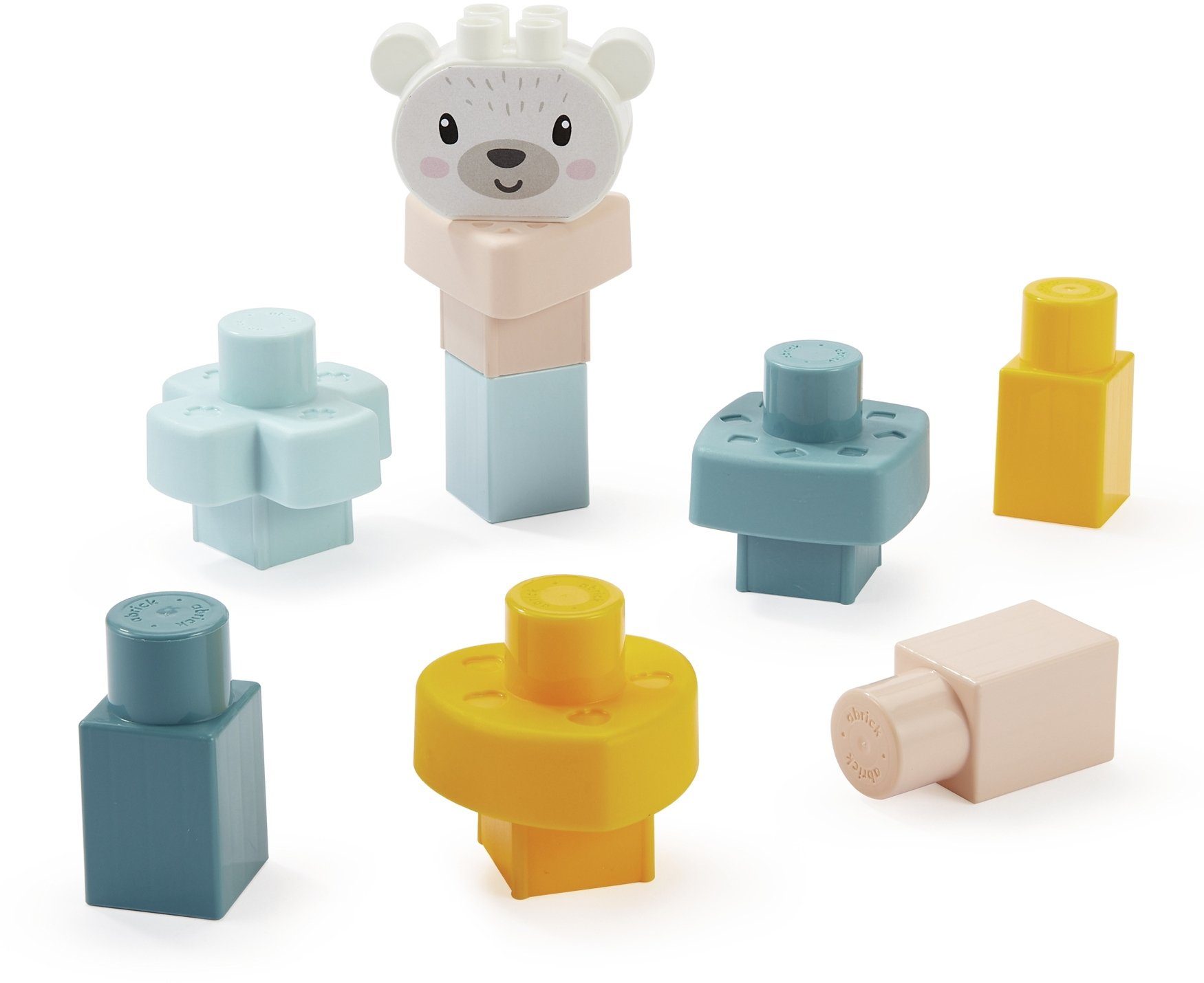 Ecoiffier Bausteine Abrick Steckspielhaus 7600007914 Spielbausteine