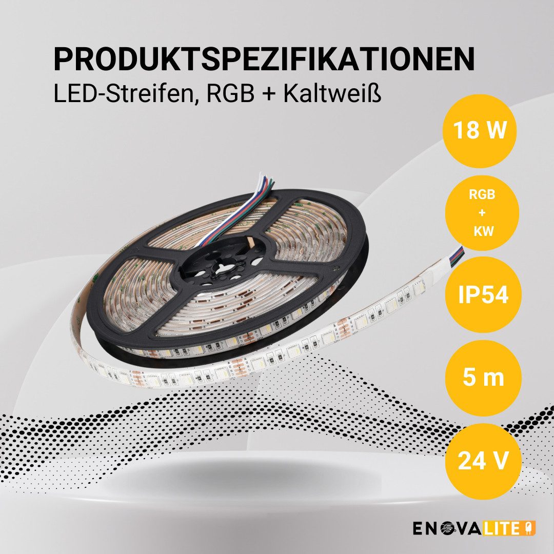 ENOVALITE LED-Streifen ENOVALITE LED-Streifen 3 W/m 6500 K