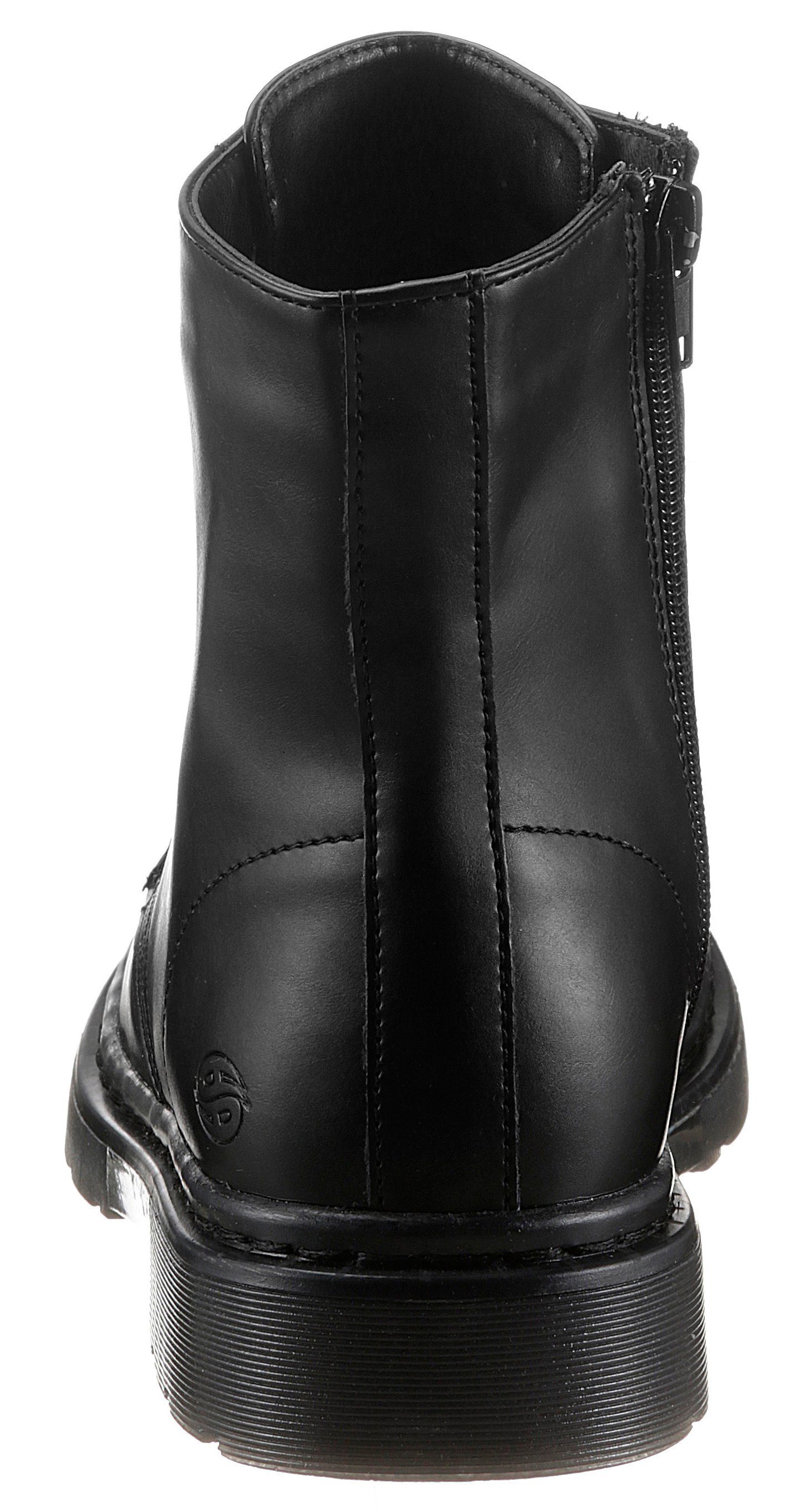 in (04101737) Dockers schwarz/asphalt klassischer Schnürboots Gerli by Optik