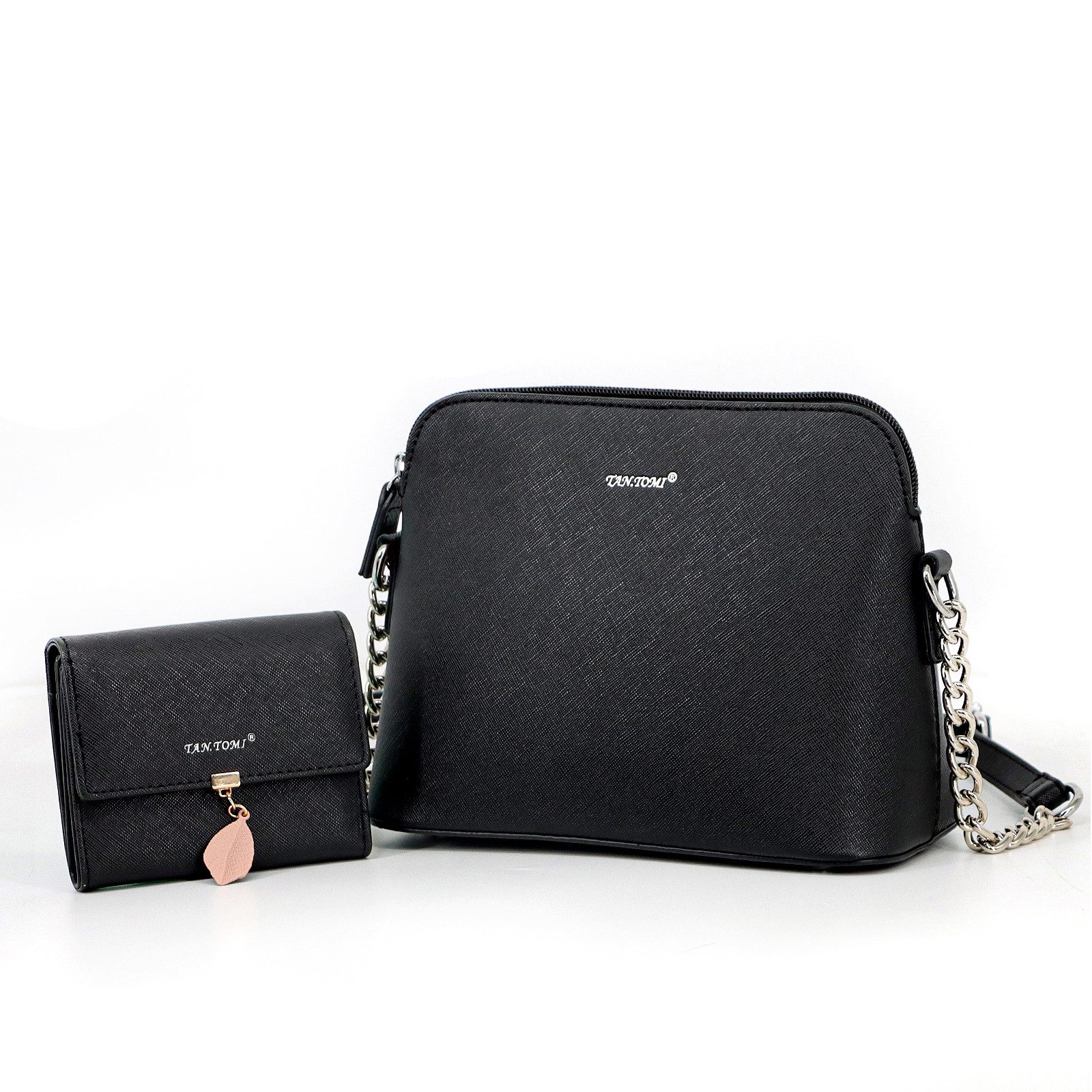 TAN.TOMI Umhängetasche Kleine Schultertasche für Damen, Handtasche mit Kett günstig online kaufen