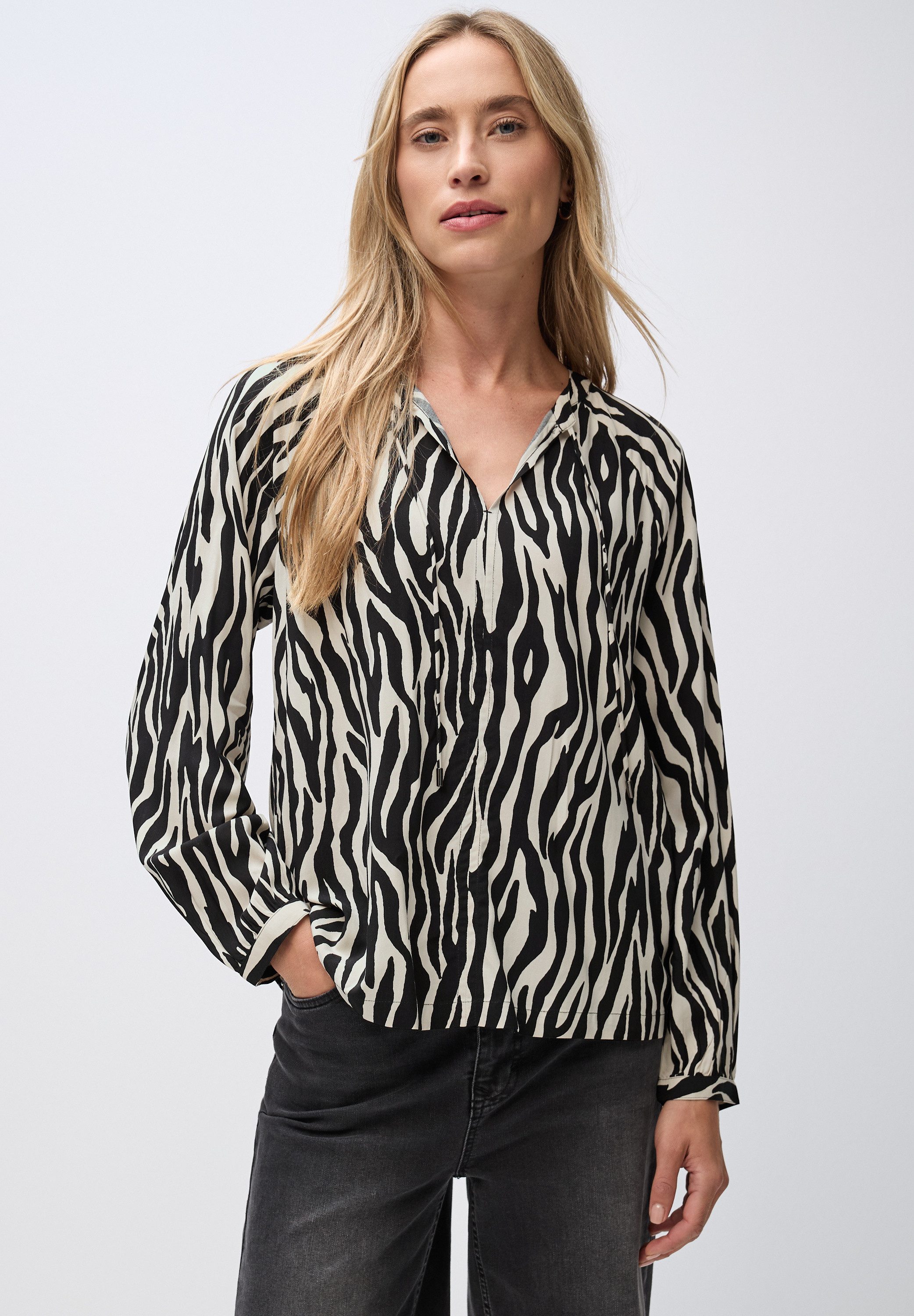 STREET ONE Tunika mit Zebra-Print