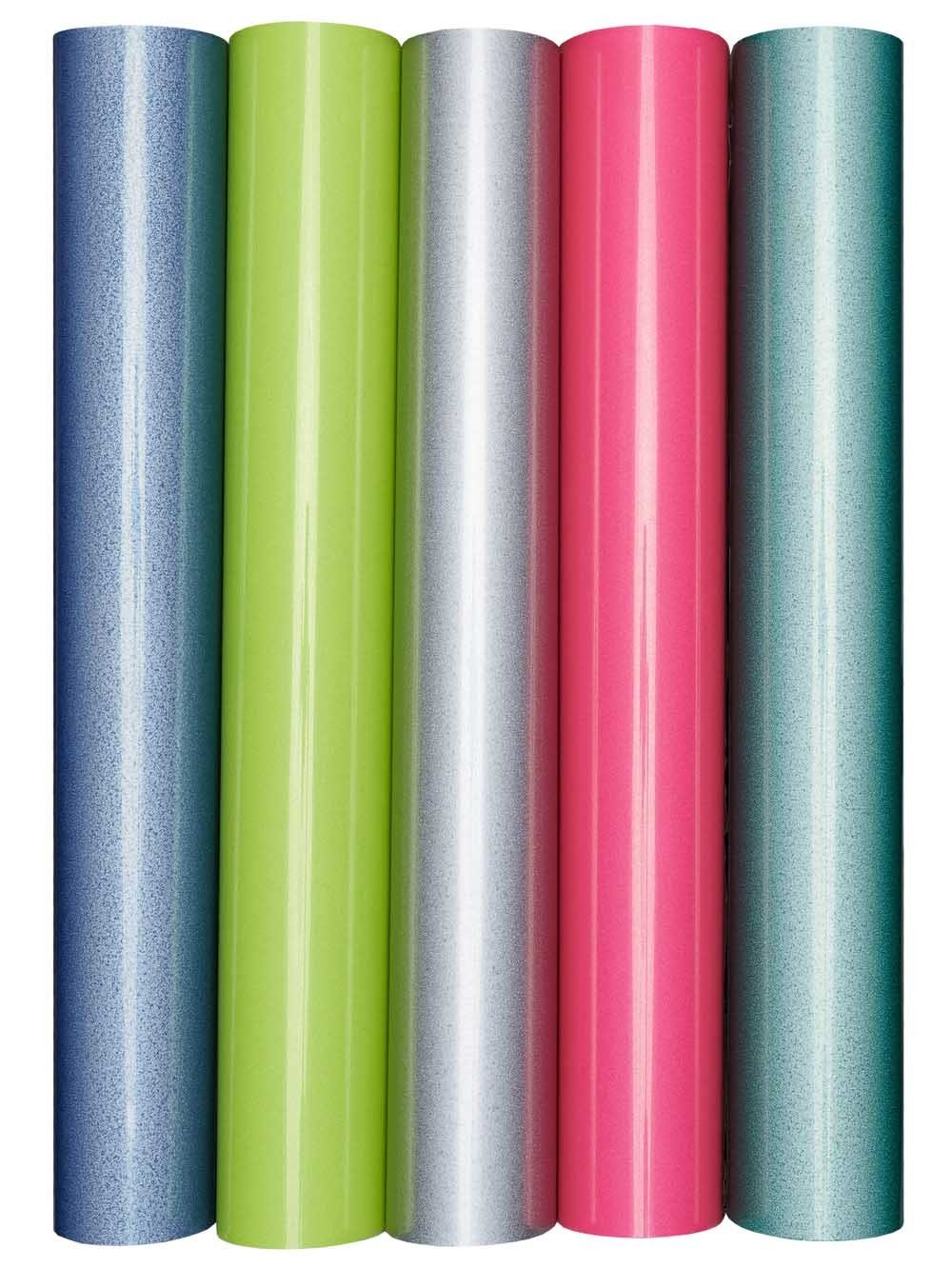 Hilltop Transparentpapier Reflektierende Transferfolie, Textilfolie, mehrfarbig, 30x20 Reflective Multicolor cm