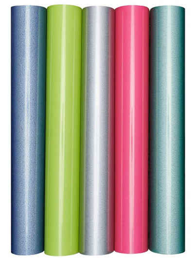 Hilltop Transparentpapier »Reflektierende Transferfolie, Textilfolie, mehrfarbig, 30x20 cm - perfekt zum Plottern«