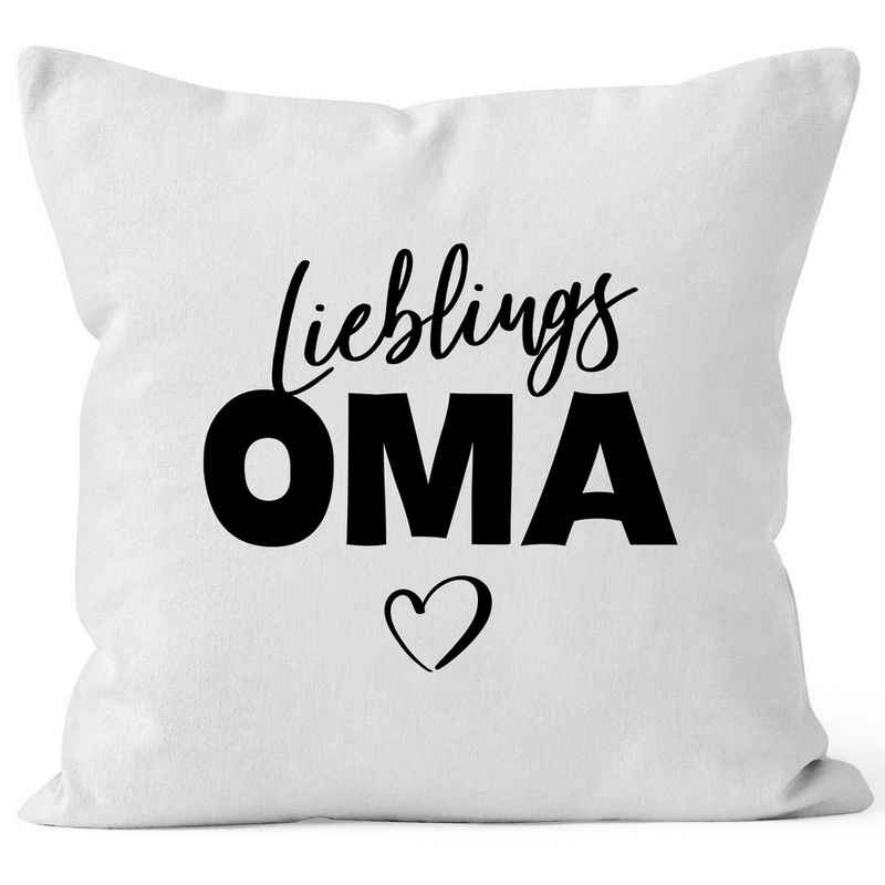 MoonWorks Dekokissen Lieblings-Oma Kissen-Bezug Geschenk MoonWorks®