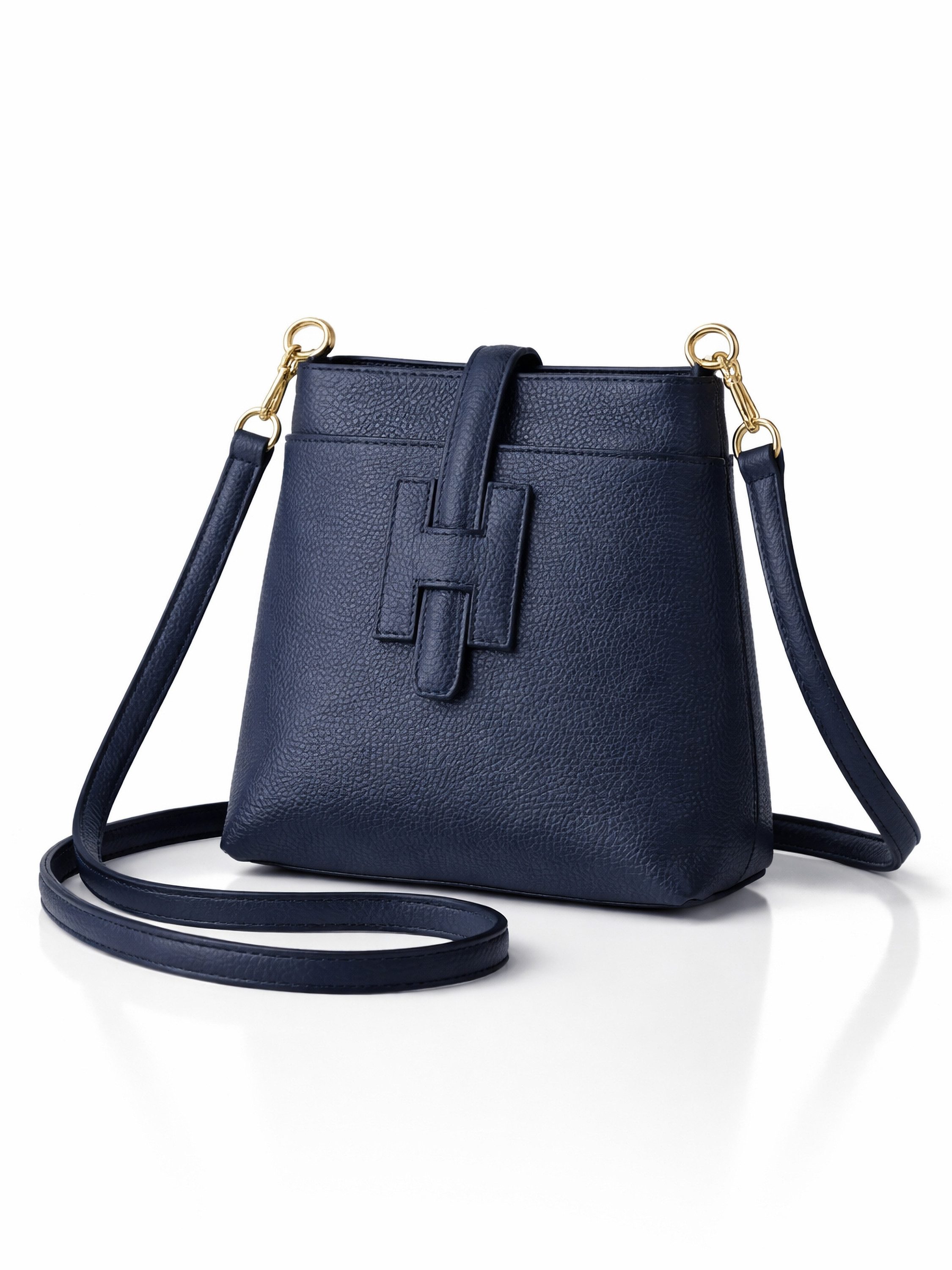 COLLEZIONE ALESSANDRO Umhängetasche Holunder, aus Rindsleder, Made in Italy